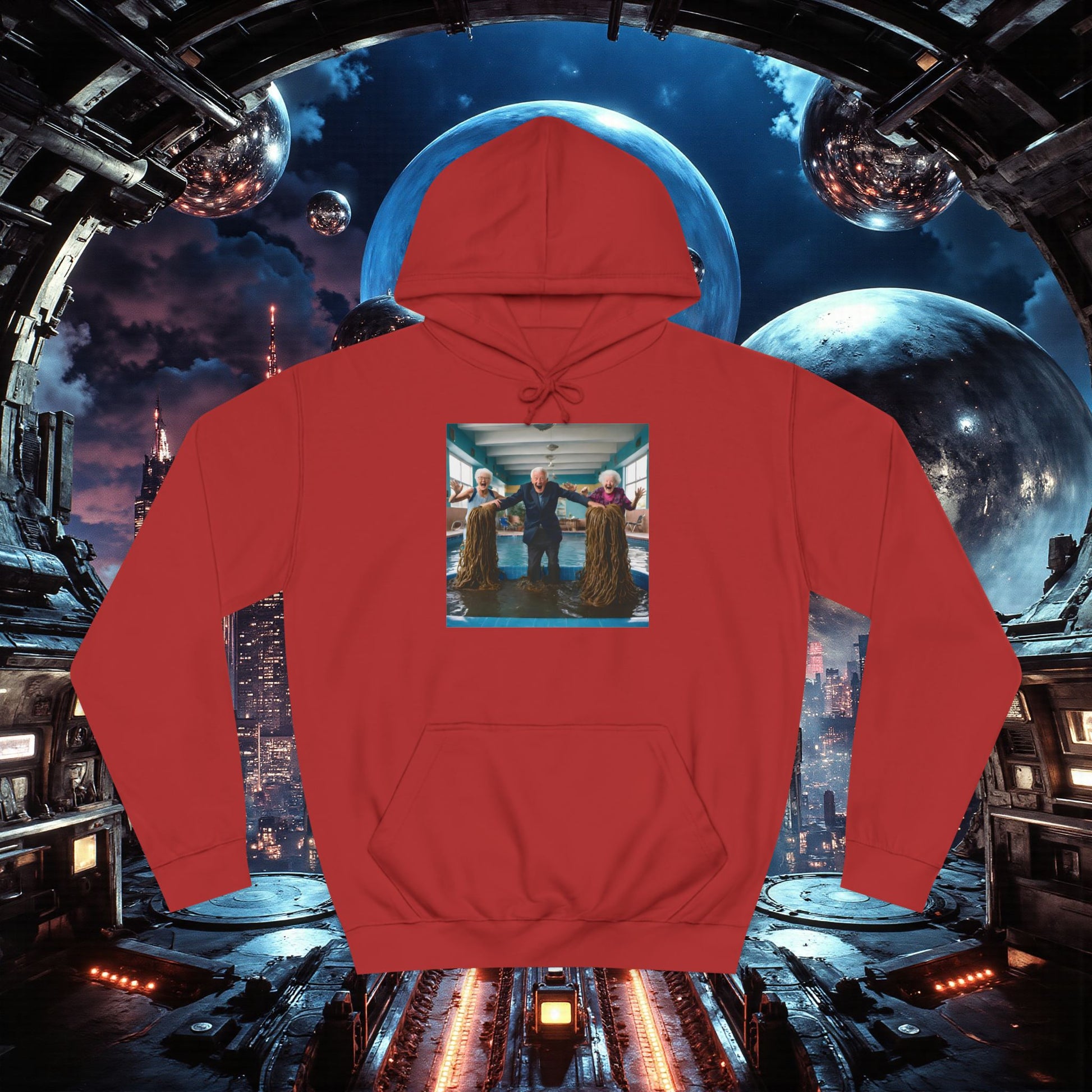 College Hoodie | Grandpa's Worm