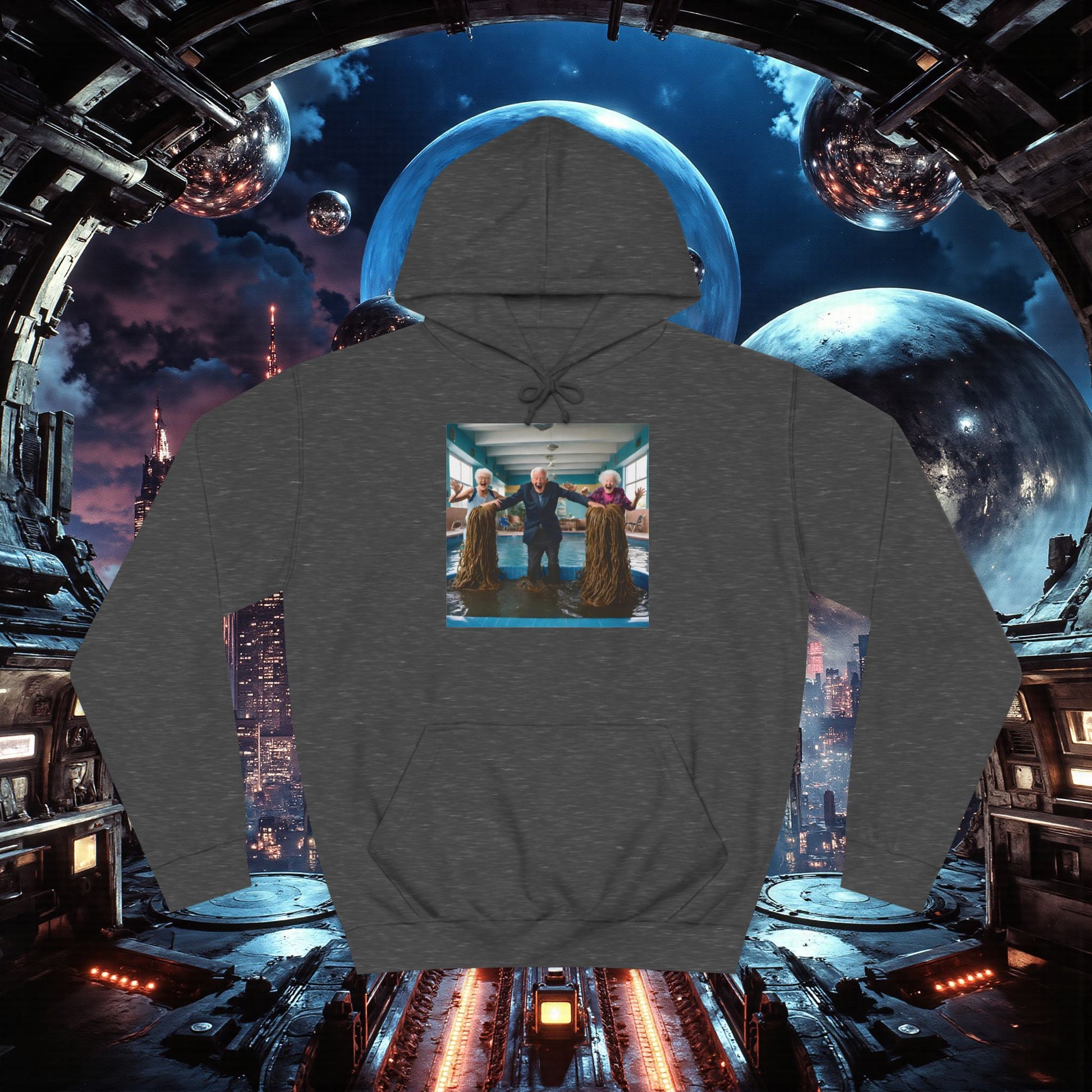 College Hoodie | Grandpa's Worm