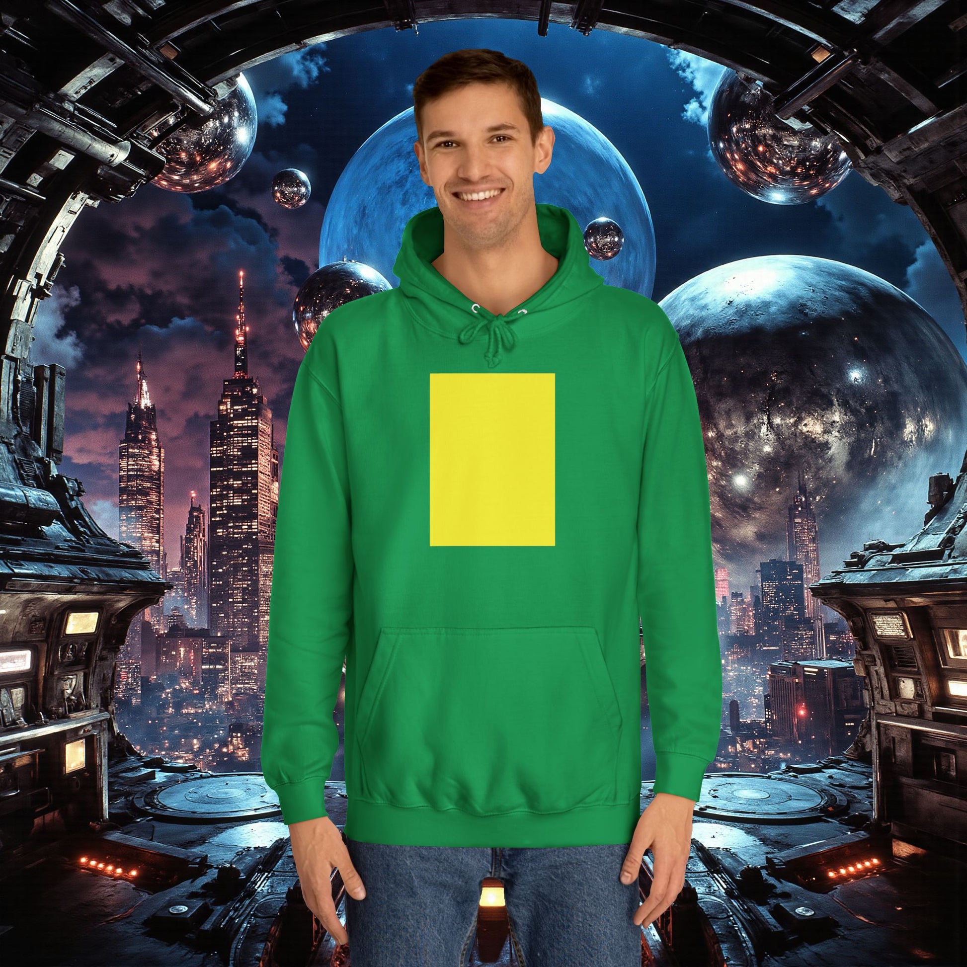 College Hoodie | Yellow