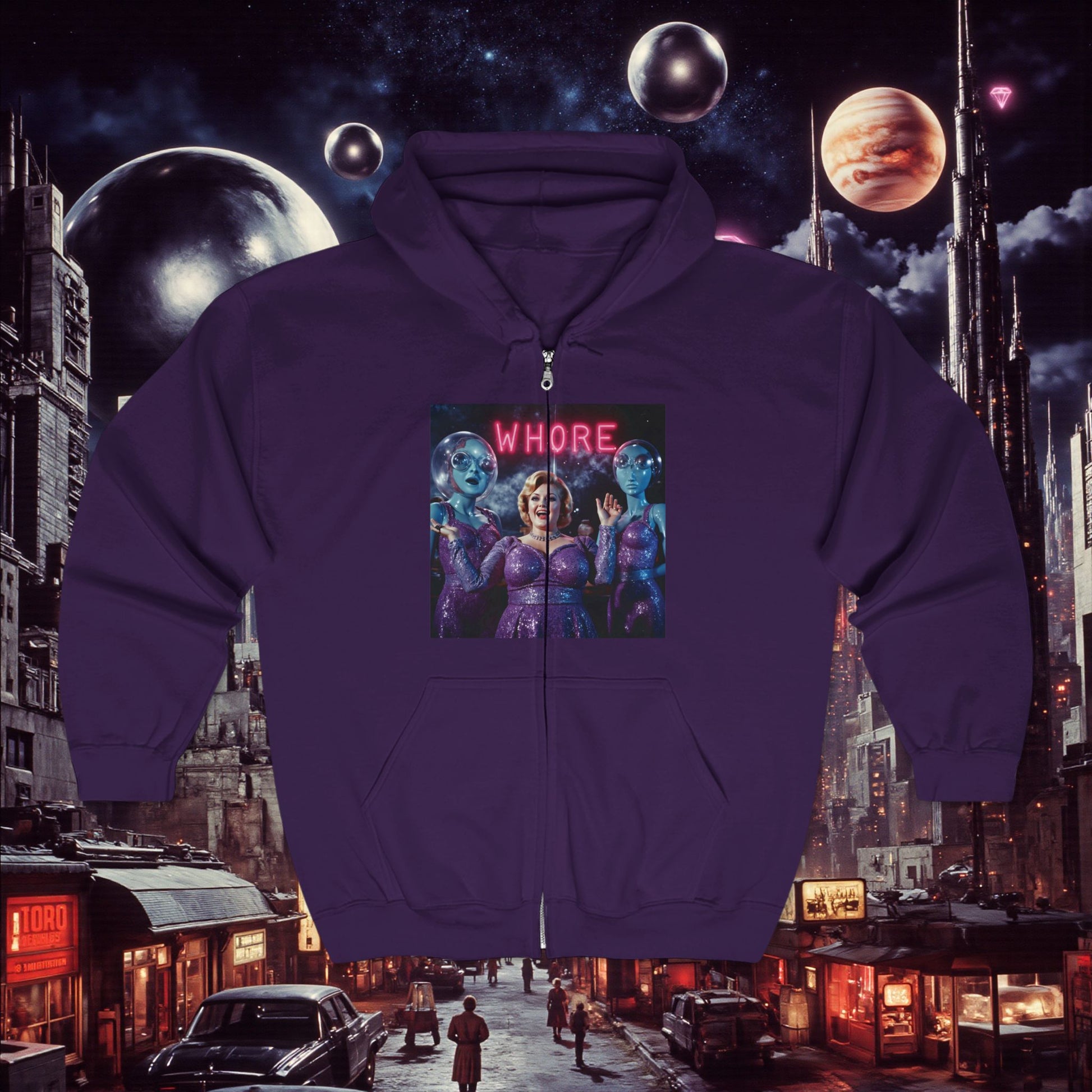 Zip Hoodie | WHORE