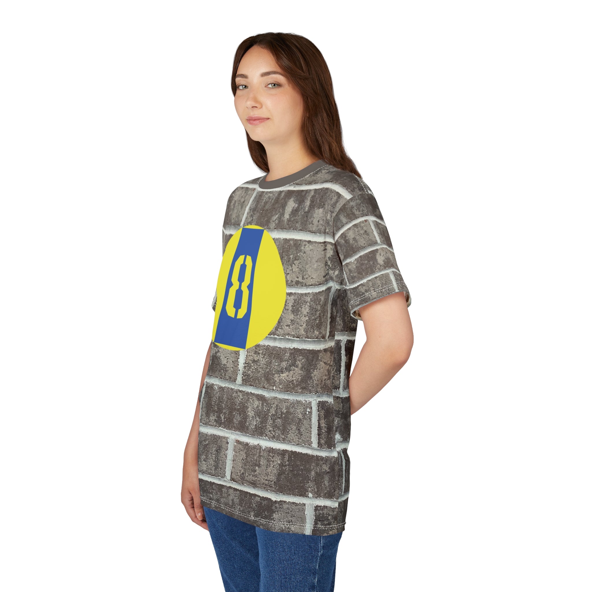 AOP Shirt | Brick Road 8 | Blue