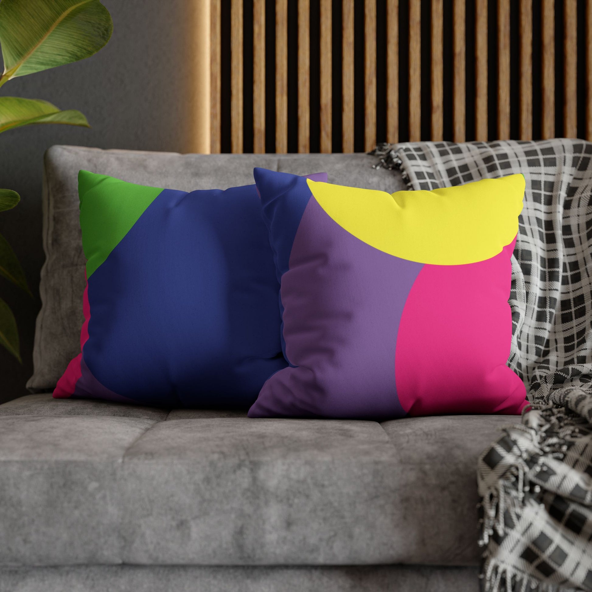 Pillow Case | Faux Suede | Color War