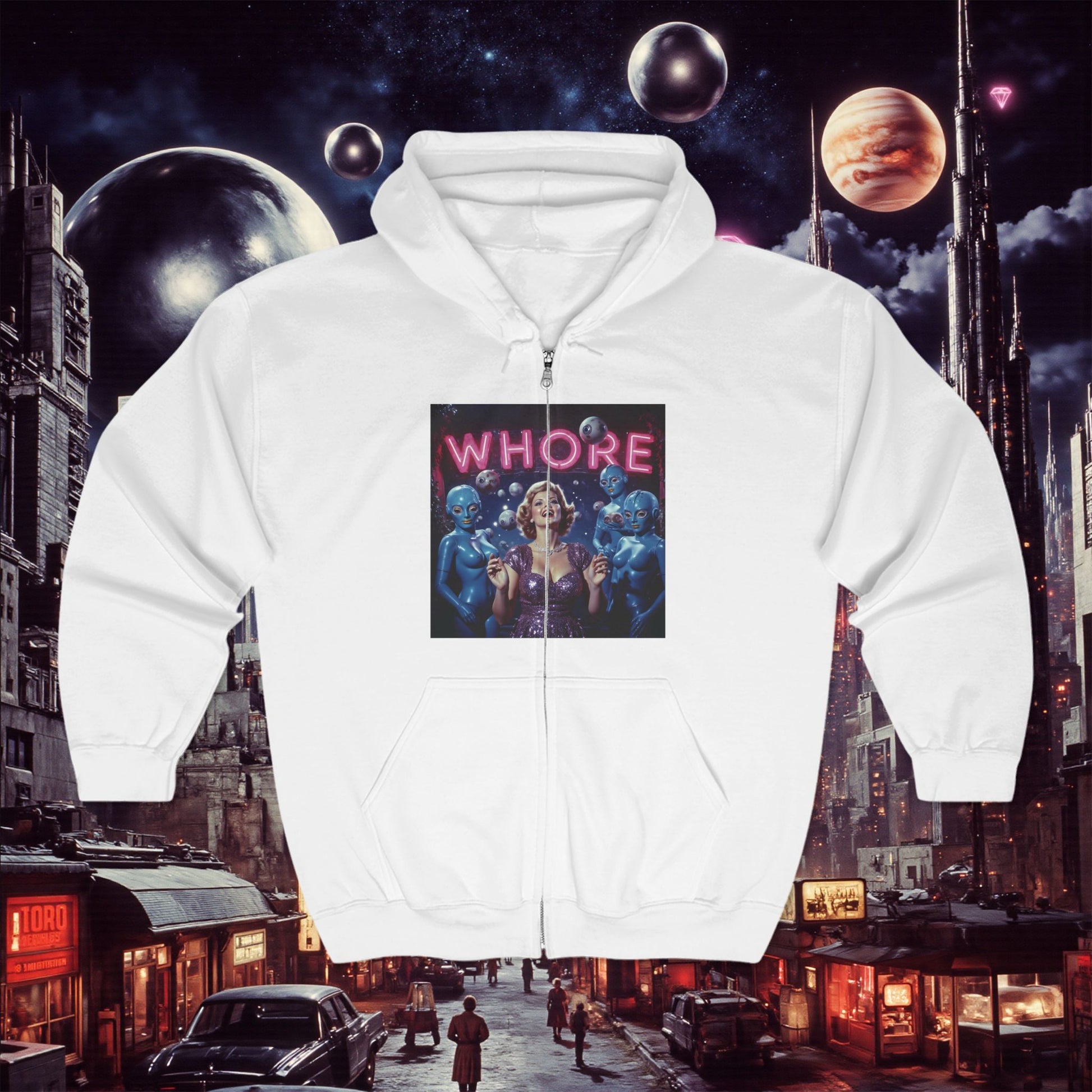 Zip Hoodie | WHORE