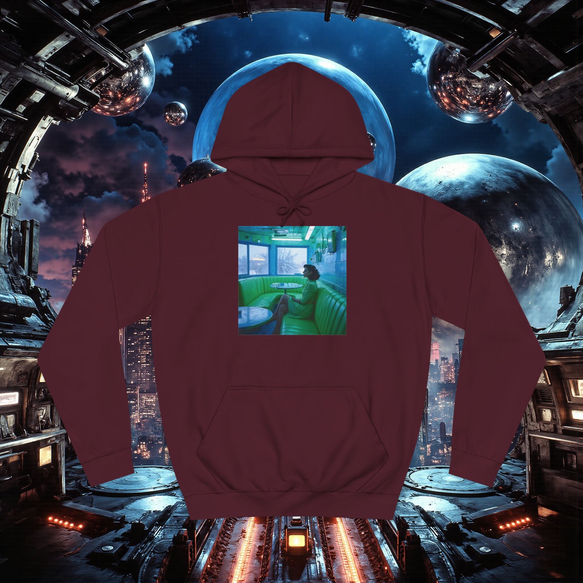 College Hoodie | Forever Blue