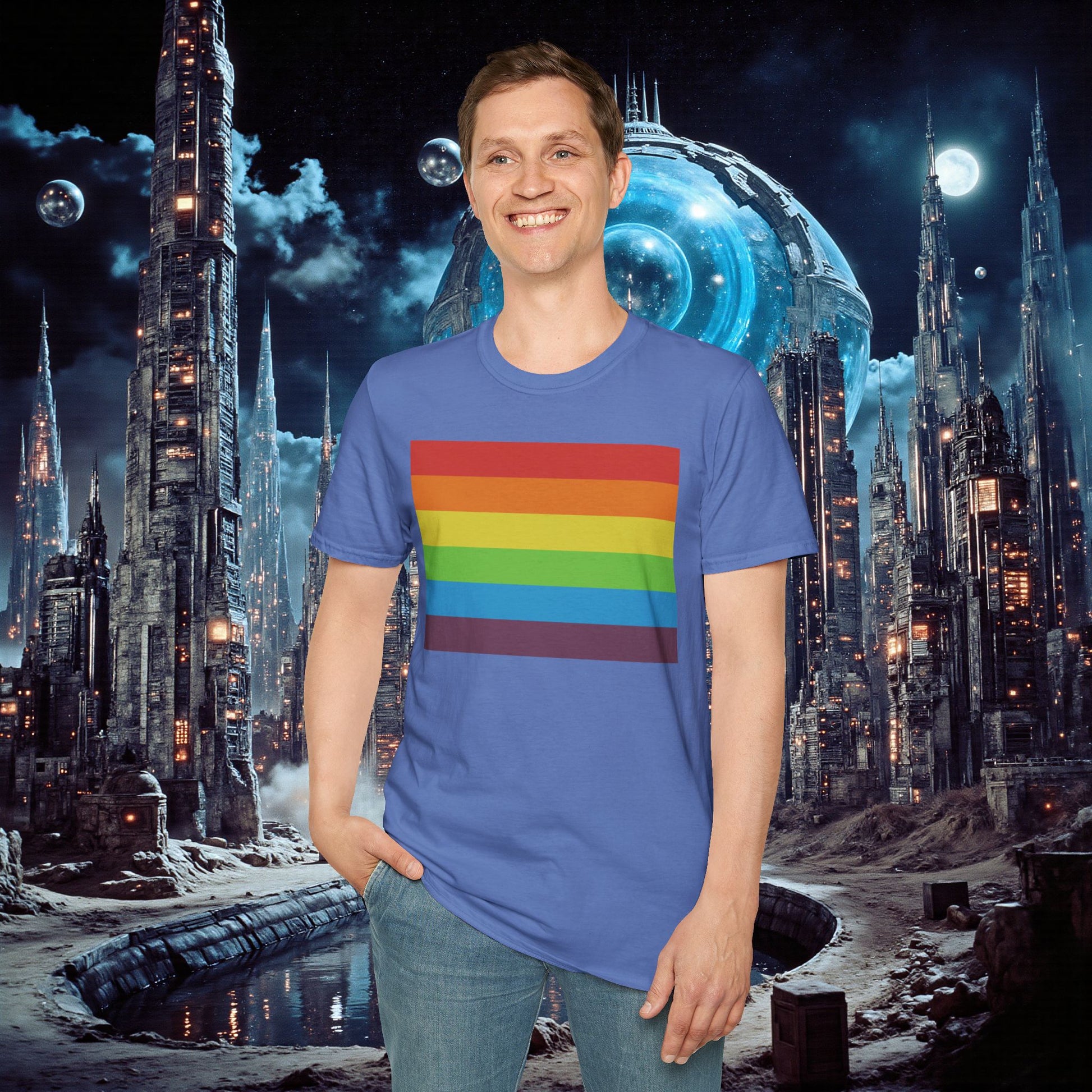 T-Shirt | Vintage Pride Flag