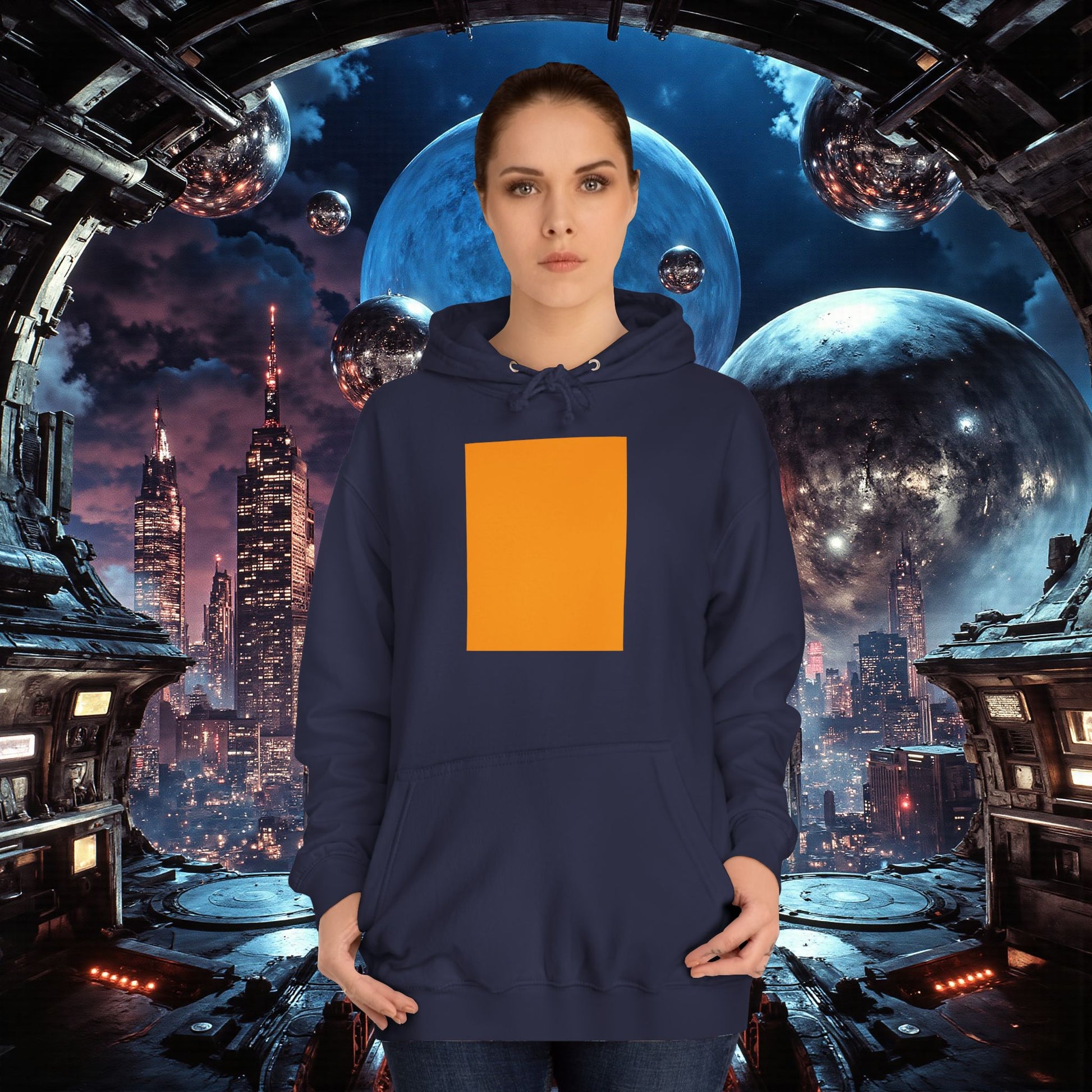 College Hoodie | Orange