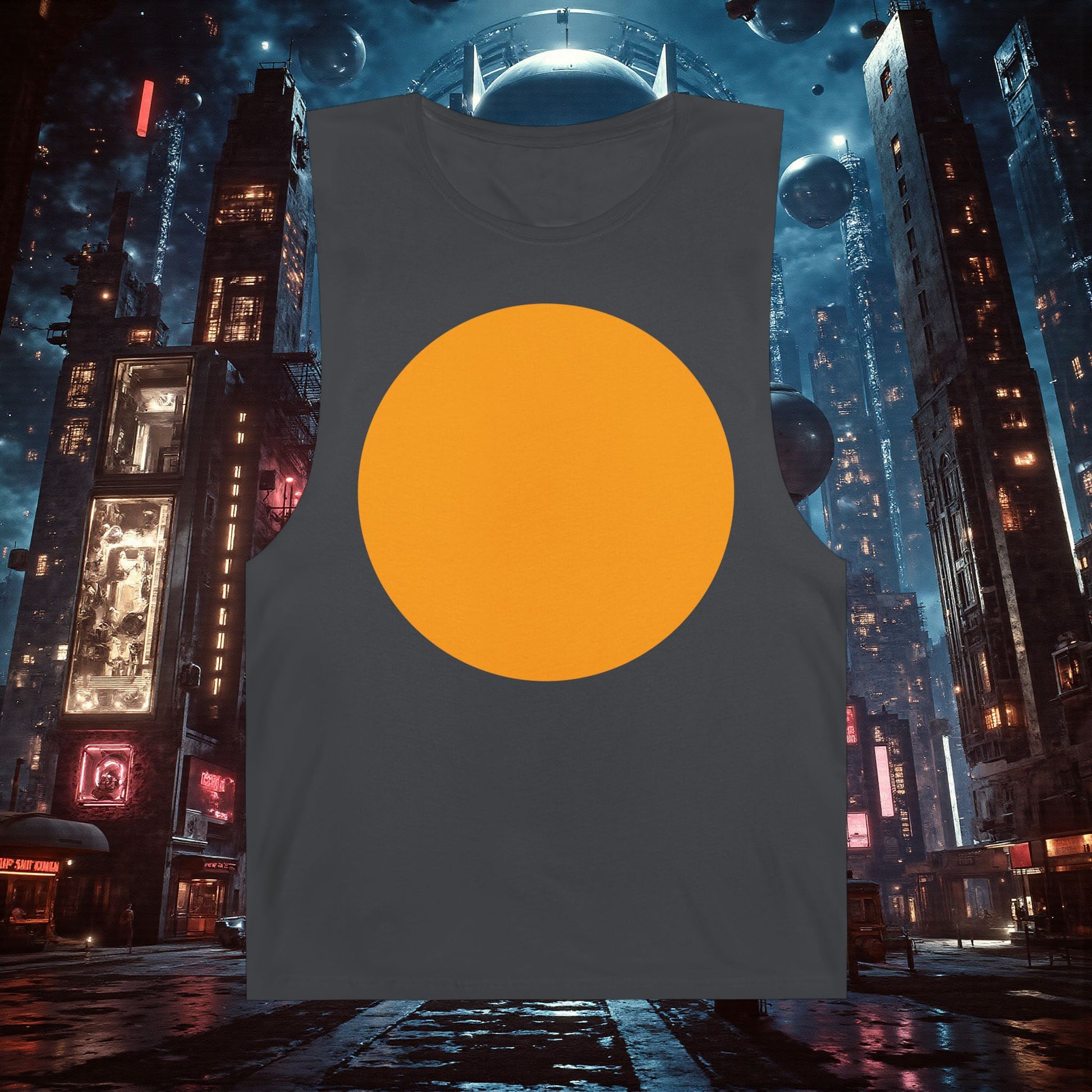 Muscle Tank | Orange