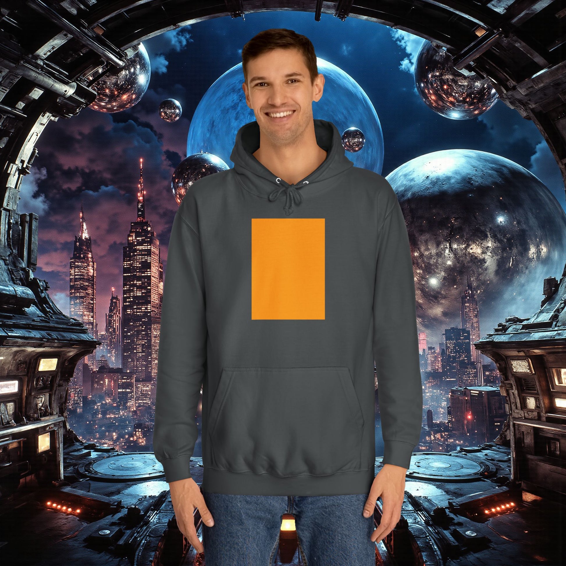 College Hoodie | Orange