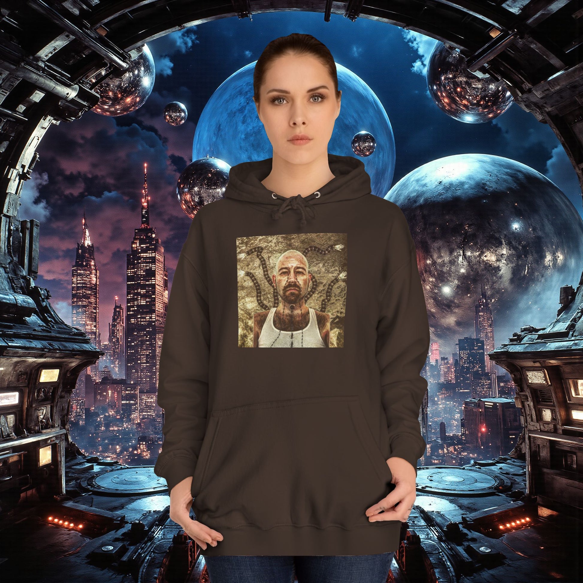 College Hoodie | The End | I Am Adrammelech