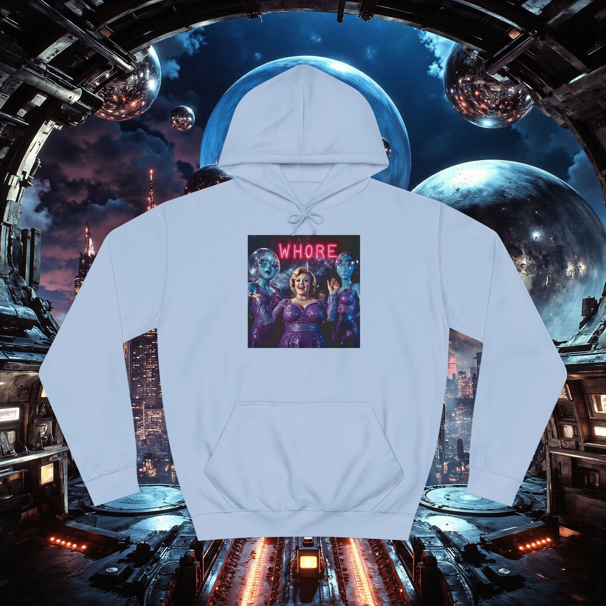 College Hoodie | WHORE