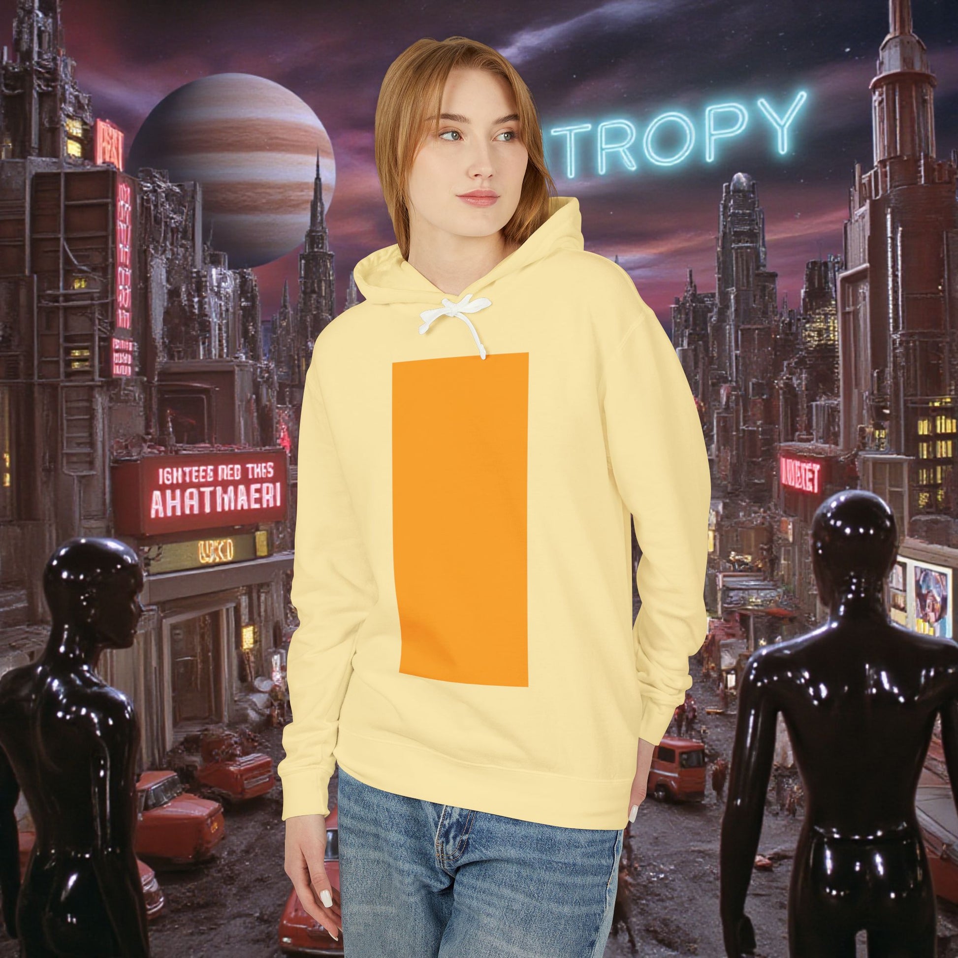 Hoodie Sweatshirt | Orange