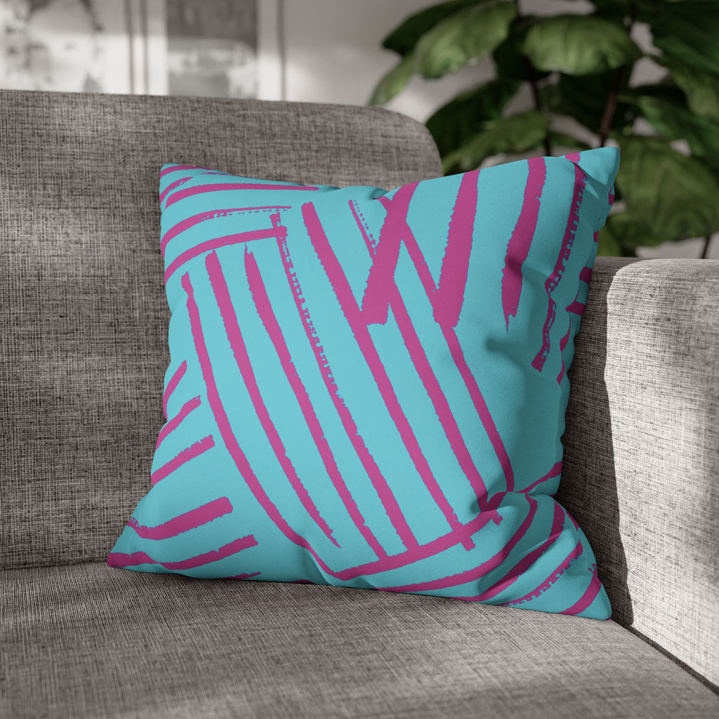 Pillow Case | Faux Suede | Galaxy Hatch
