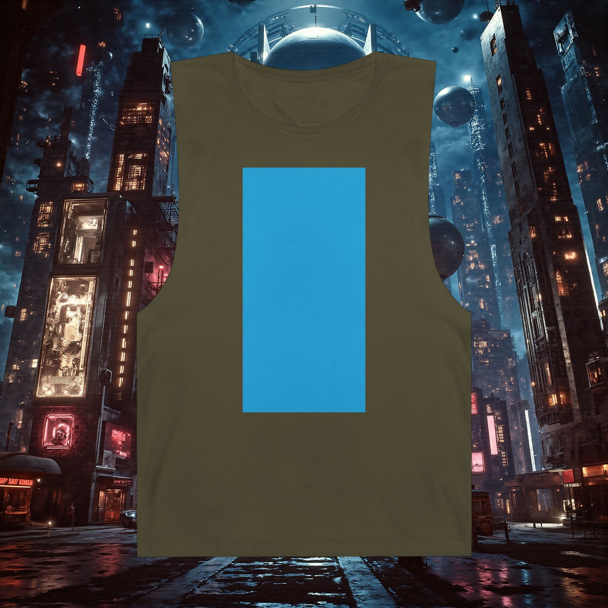 Muscle Tank | Bright Blue