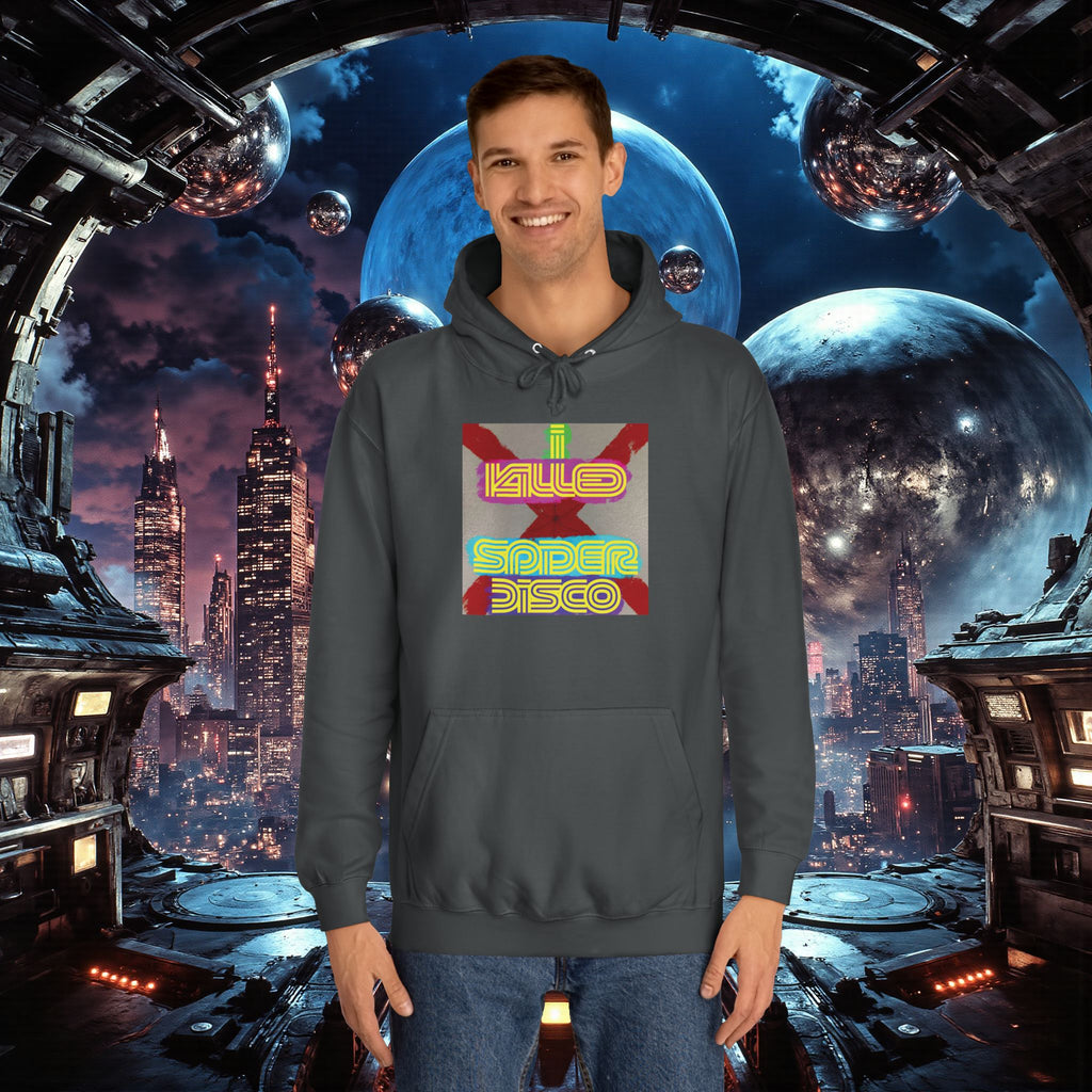 College Hoodie | I Killed Spider Disco