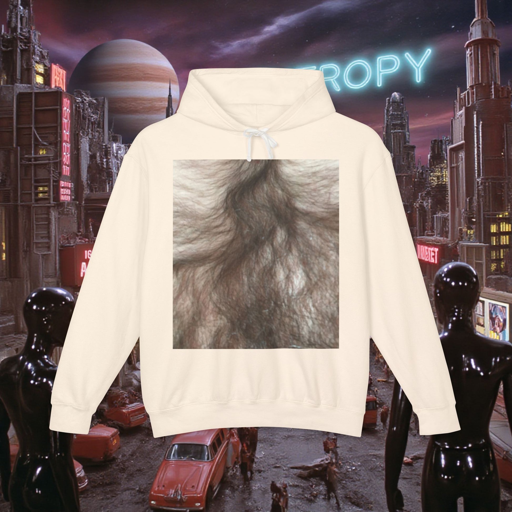 Hoodie Sweatshirt | Hairy Tie Camo