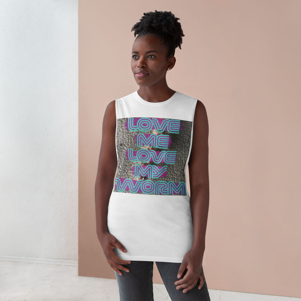 Muscle Tank | Love Me Love My Worm (for the devout)