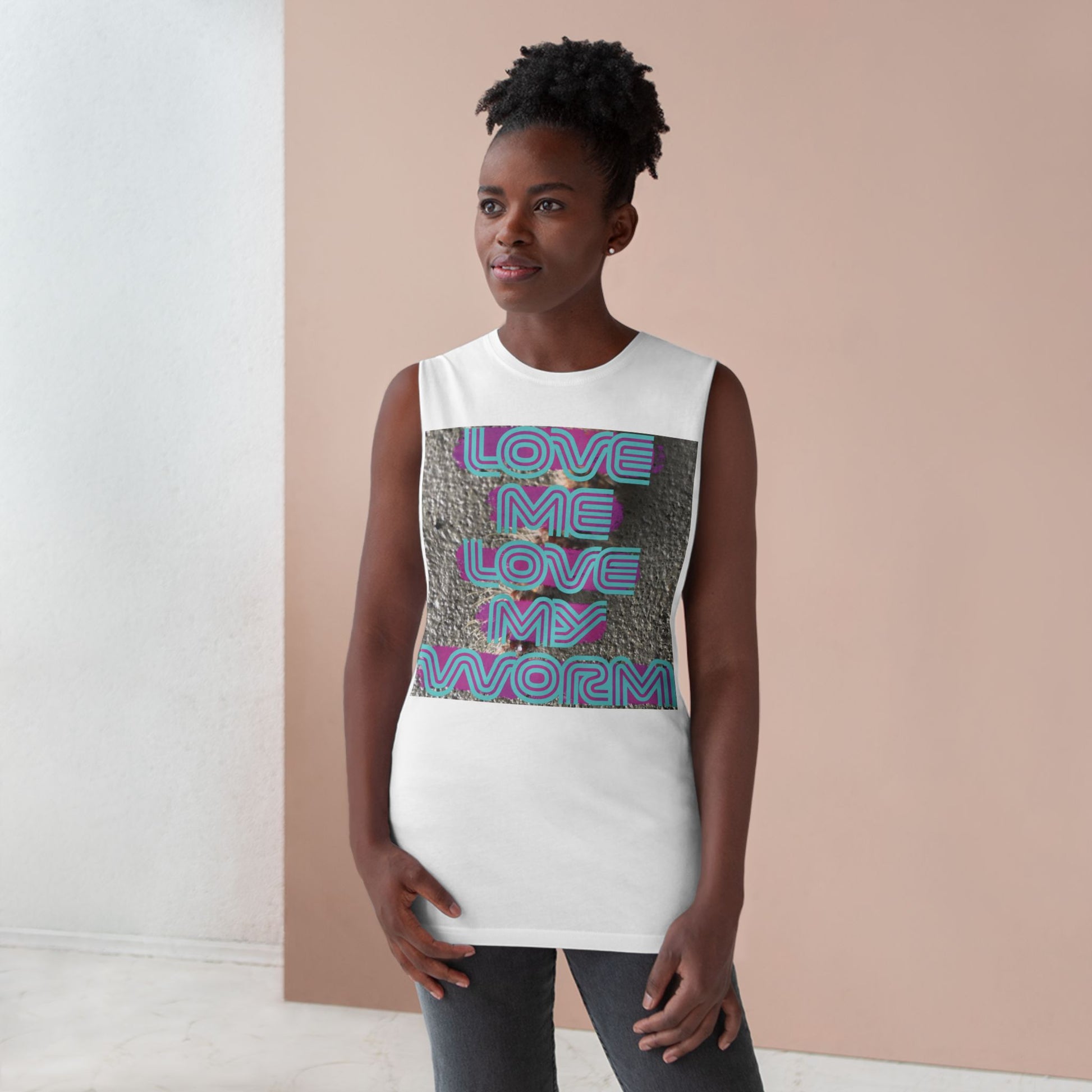 Muscle Tank | Love Me Love My Worm (for the devout)