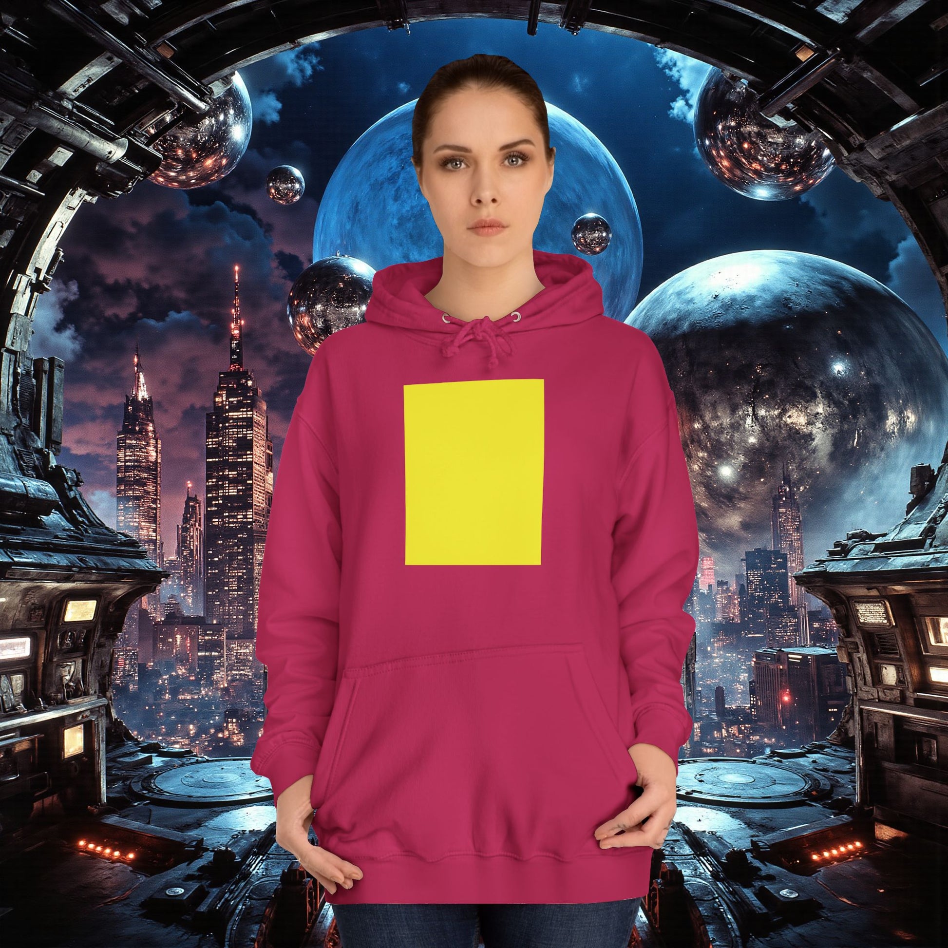 College Hoodie | Yellow
