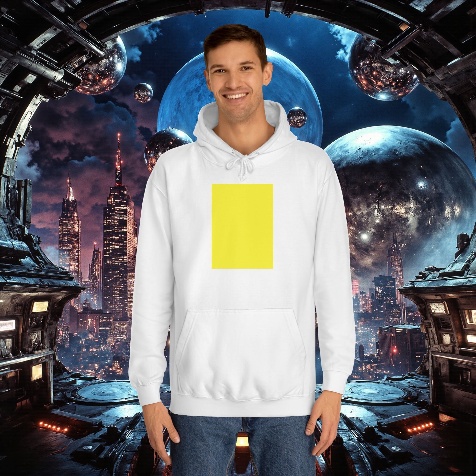 College Hoodie | Yellow