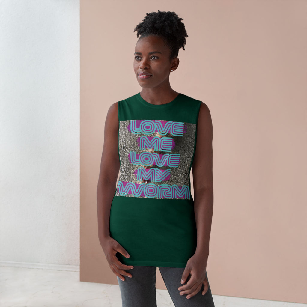 Muscle Tank | Love Me Love My Worm (for the devout)