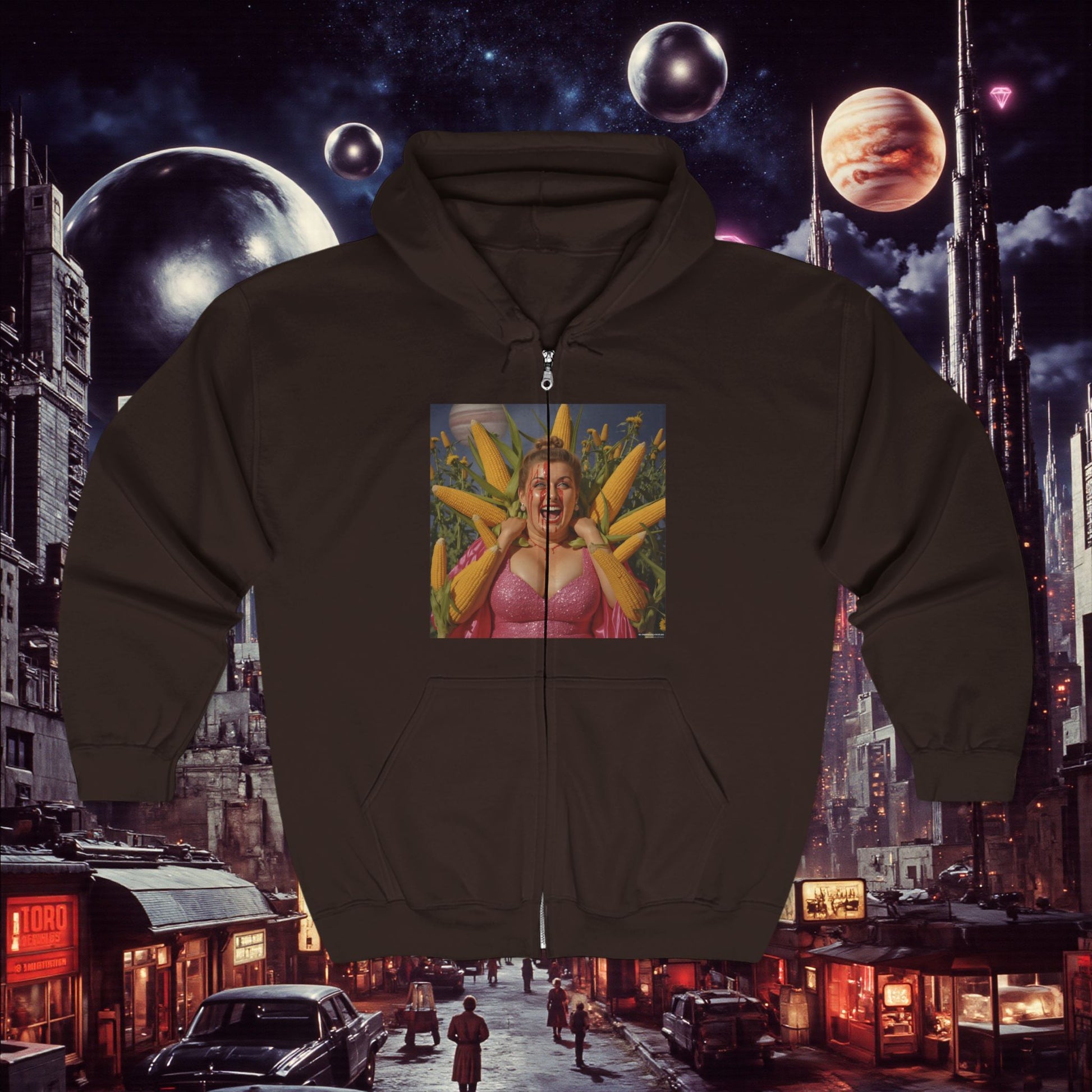Zip Hoodie | Corn Of Pentacles