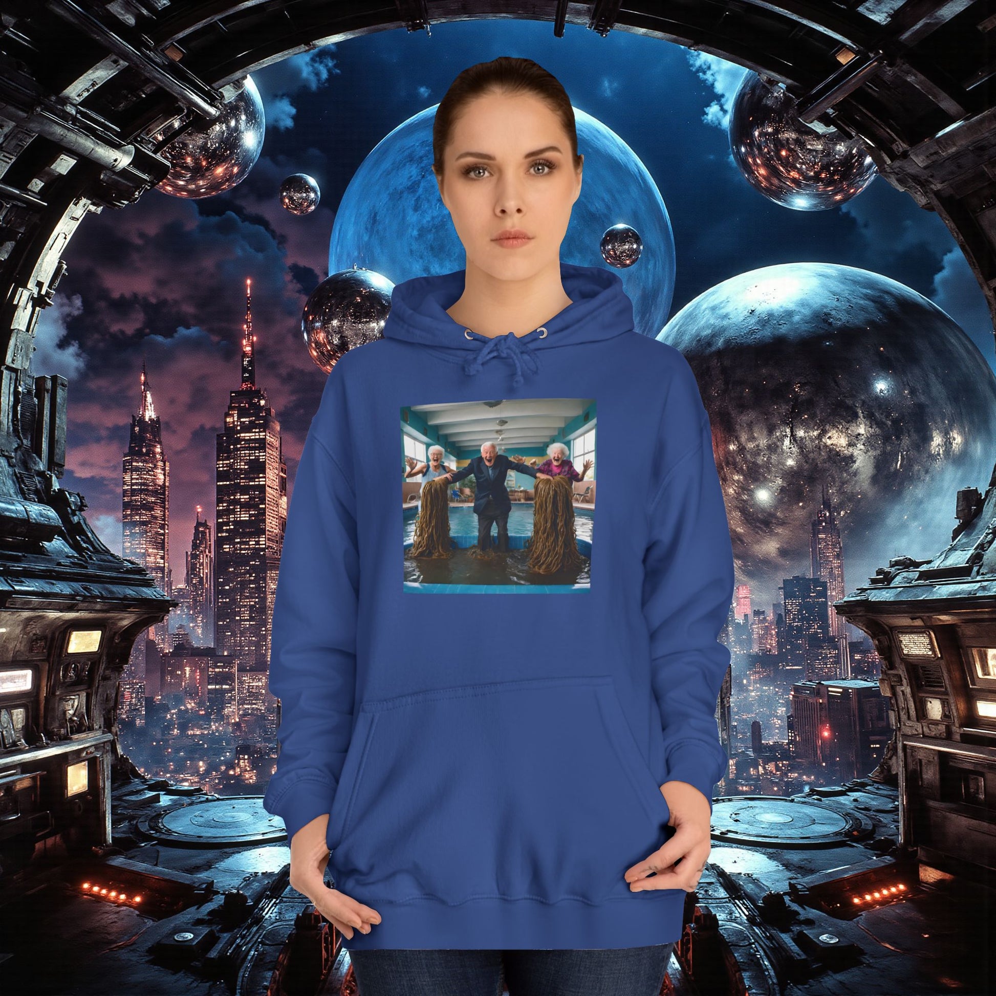 College Hoodie | Grandpa's Worm