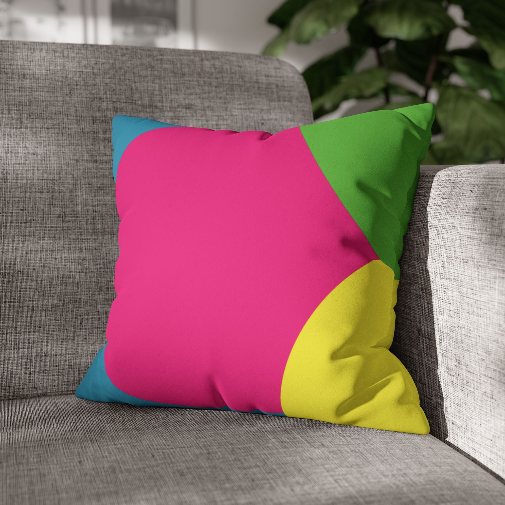 Pillow Case | Faux Suede | Color War