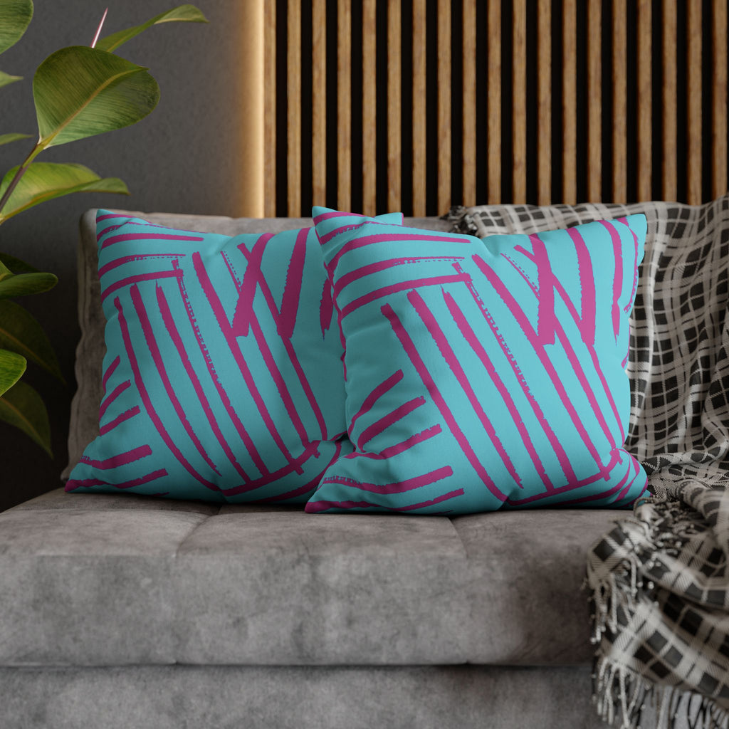 Pillow Case | Faux Suede | Galaxy Hatch