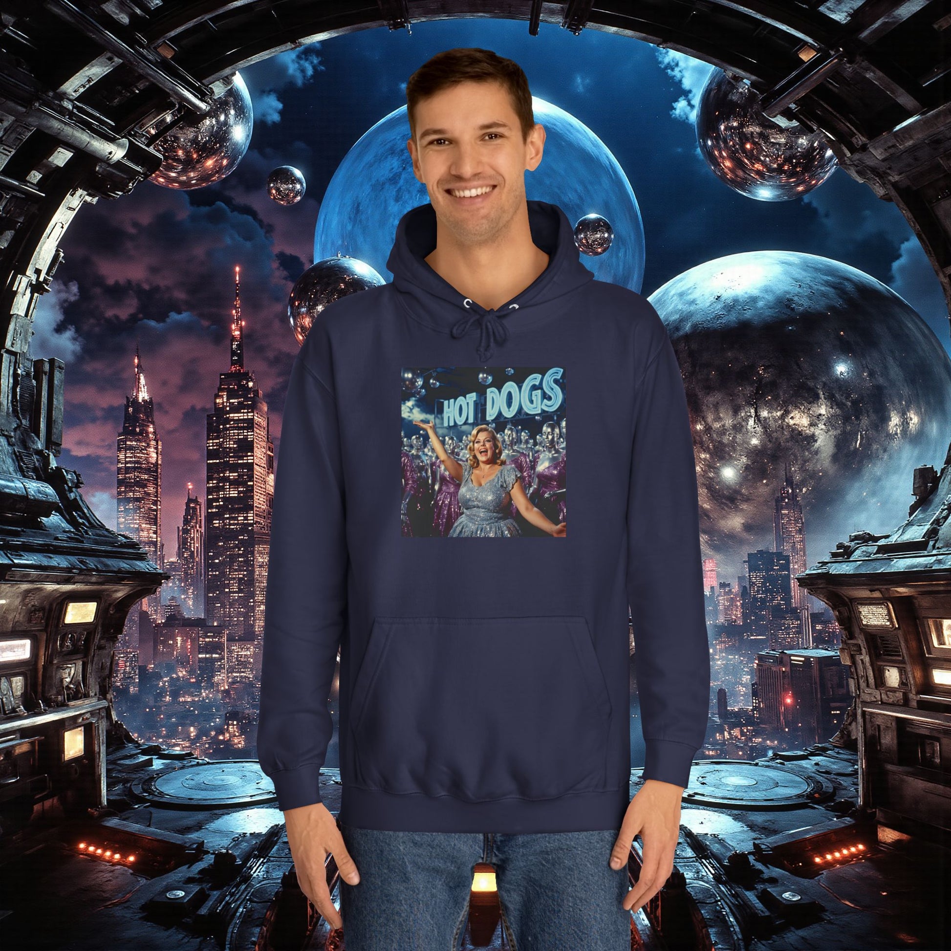College Hoodie | Hot Dogs