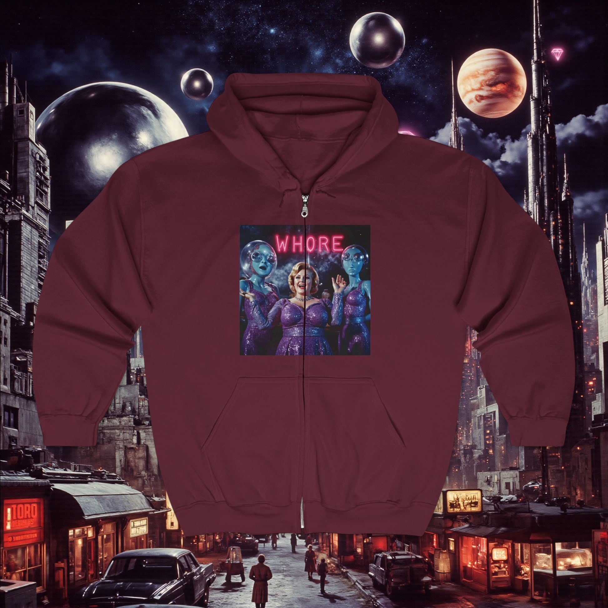 Zip Hoodie | WHORE