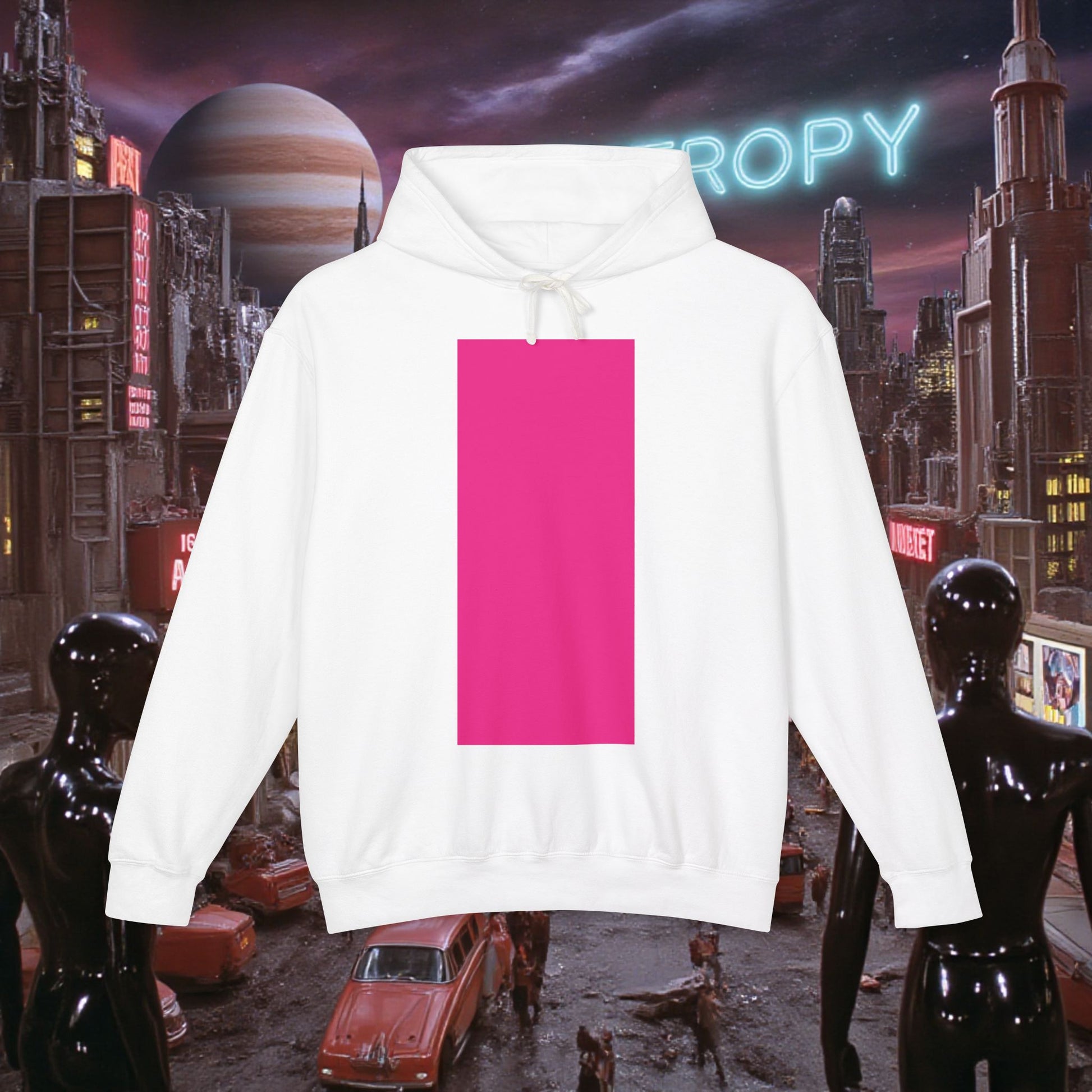 Hoodie Sweatshirt | Bright Pink