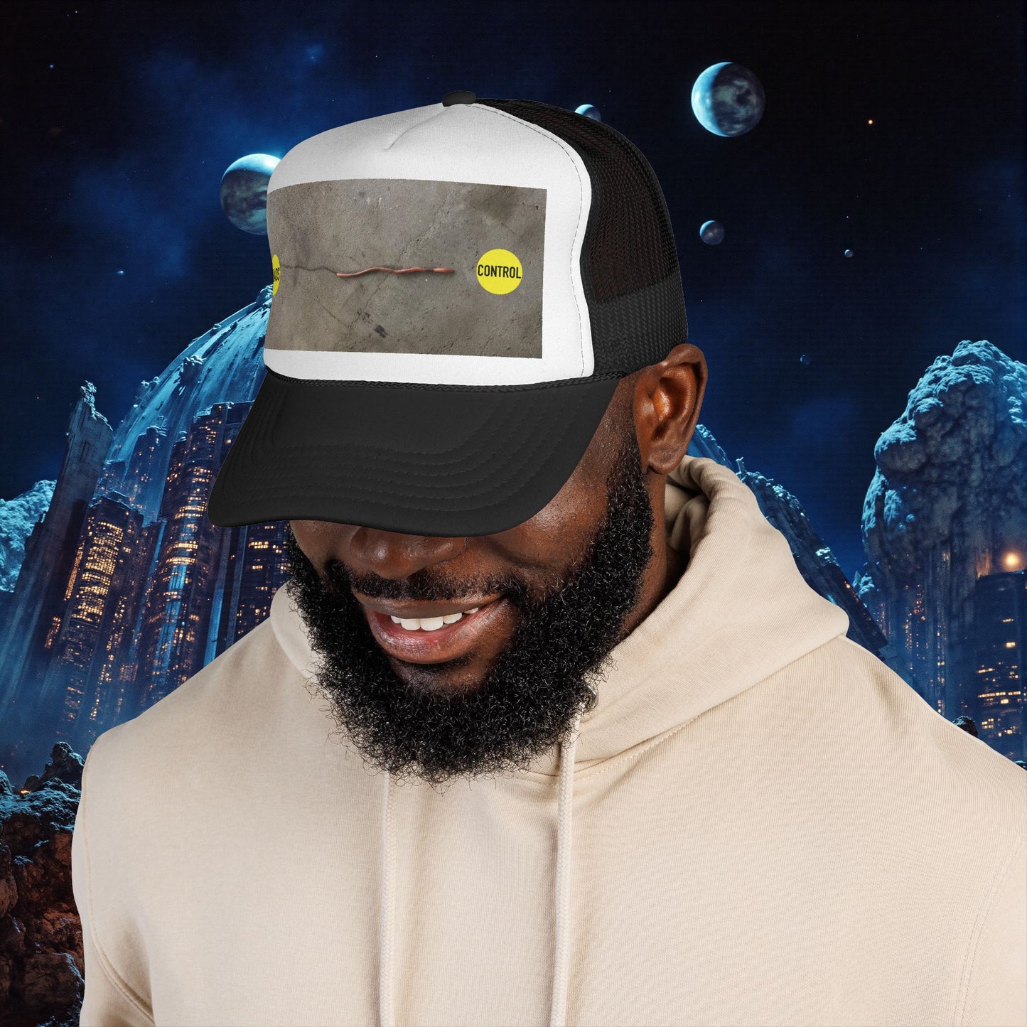 Trucker Hat | Control The Chaos Control The Worm