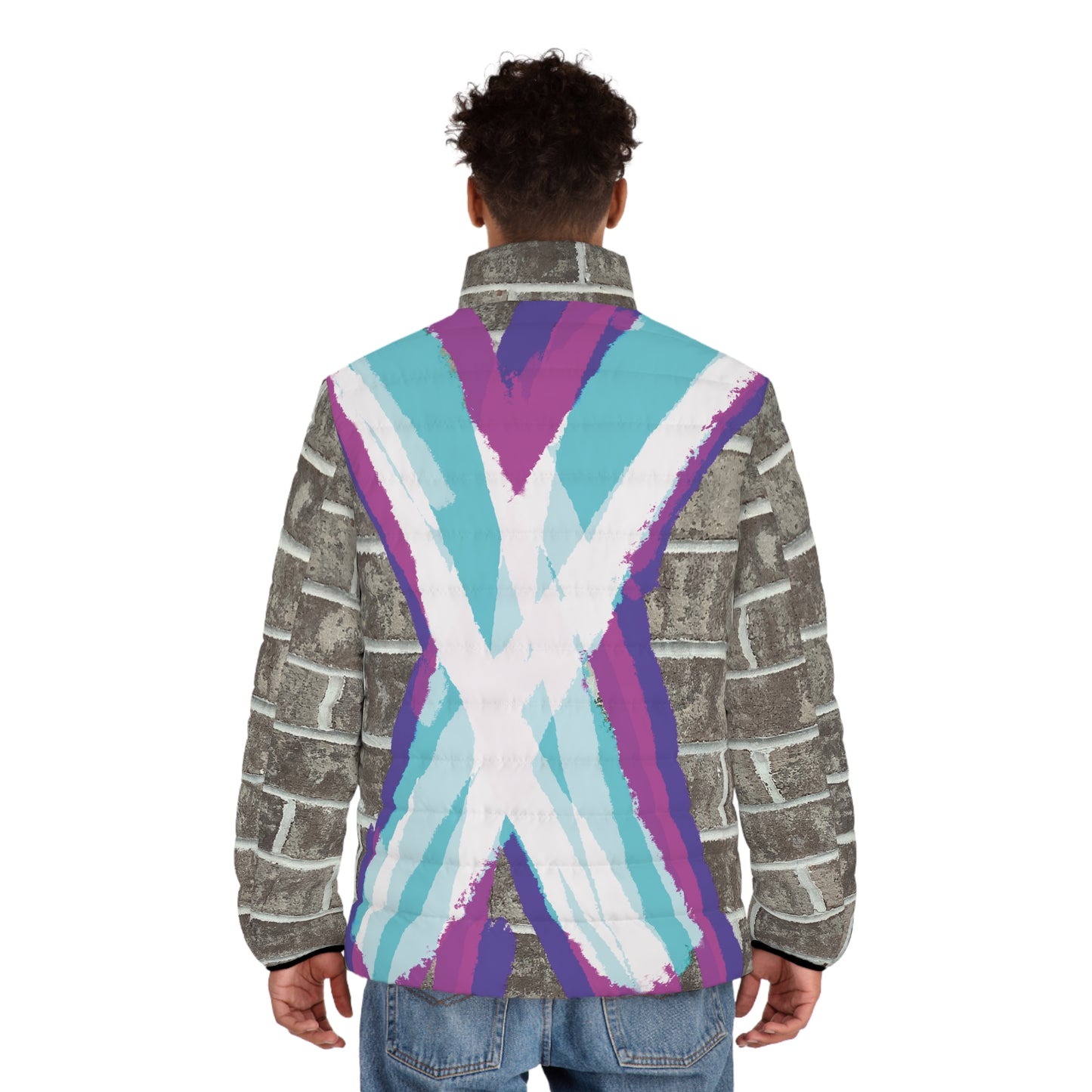 Puffer Jacket | Graffiti