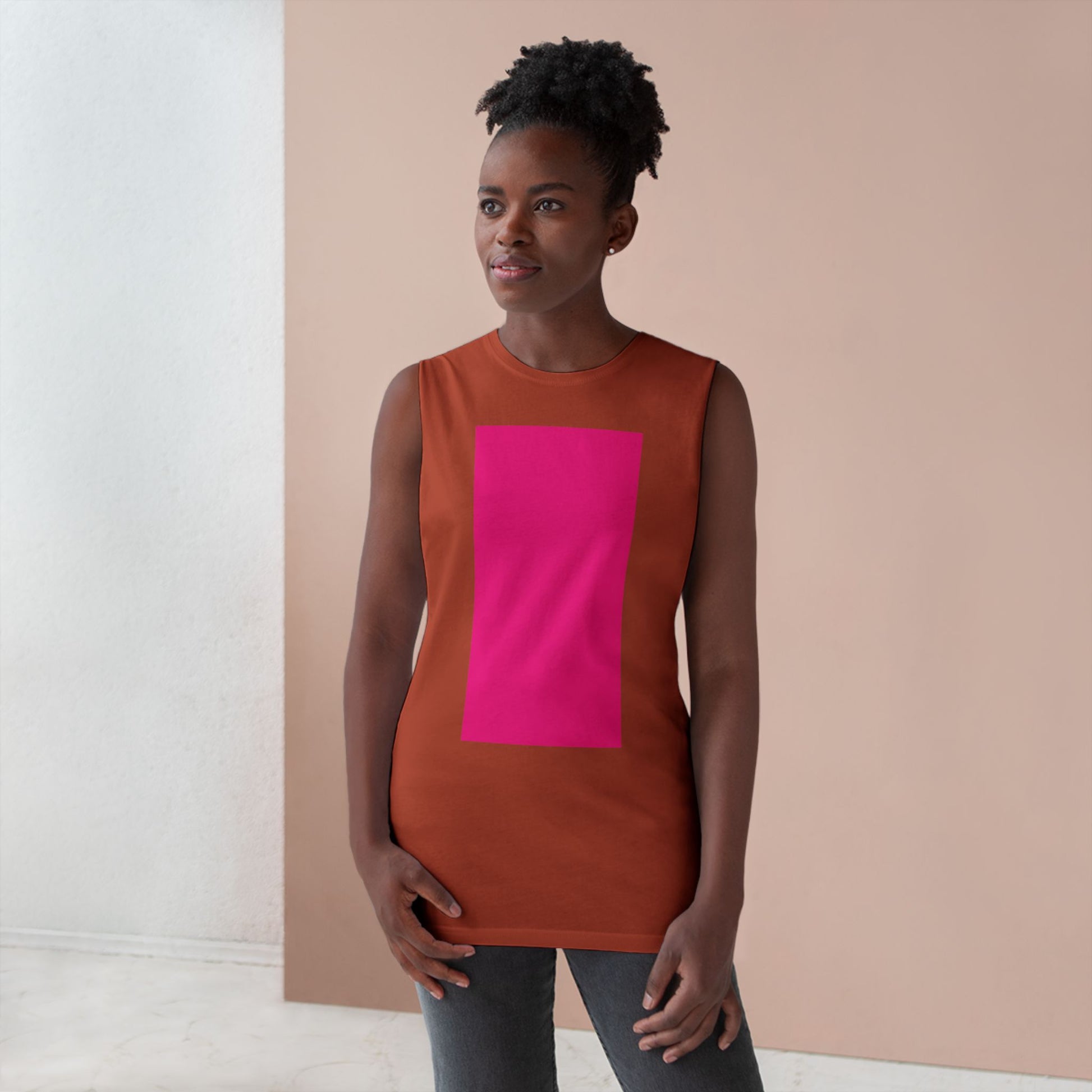 Muscle Tank | Bright Pink