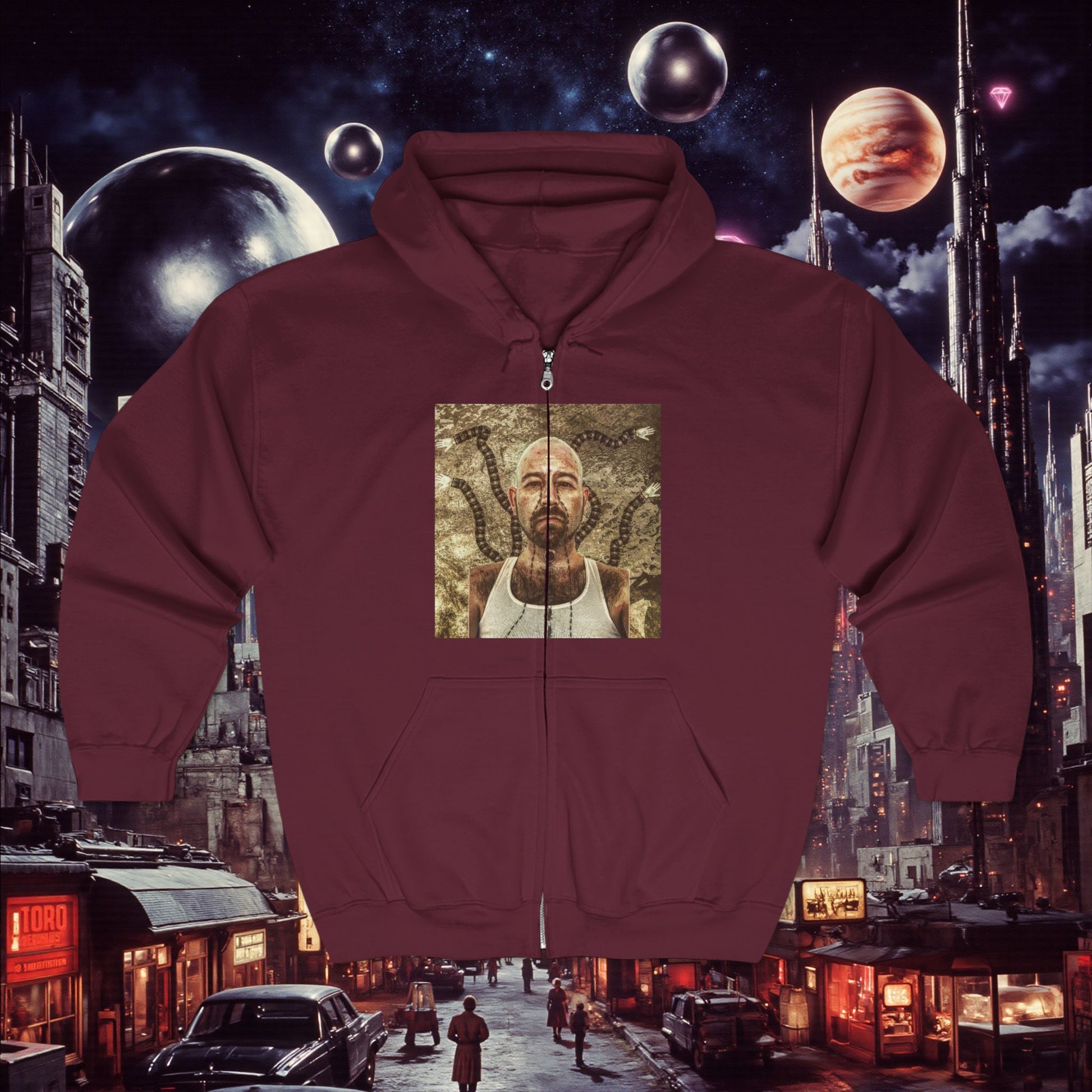 Zip Hoodie | The End | I Am Adrammelech