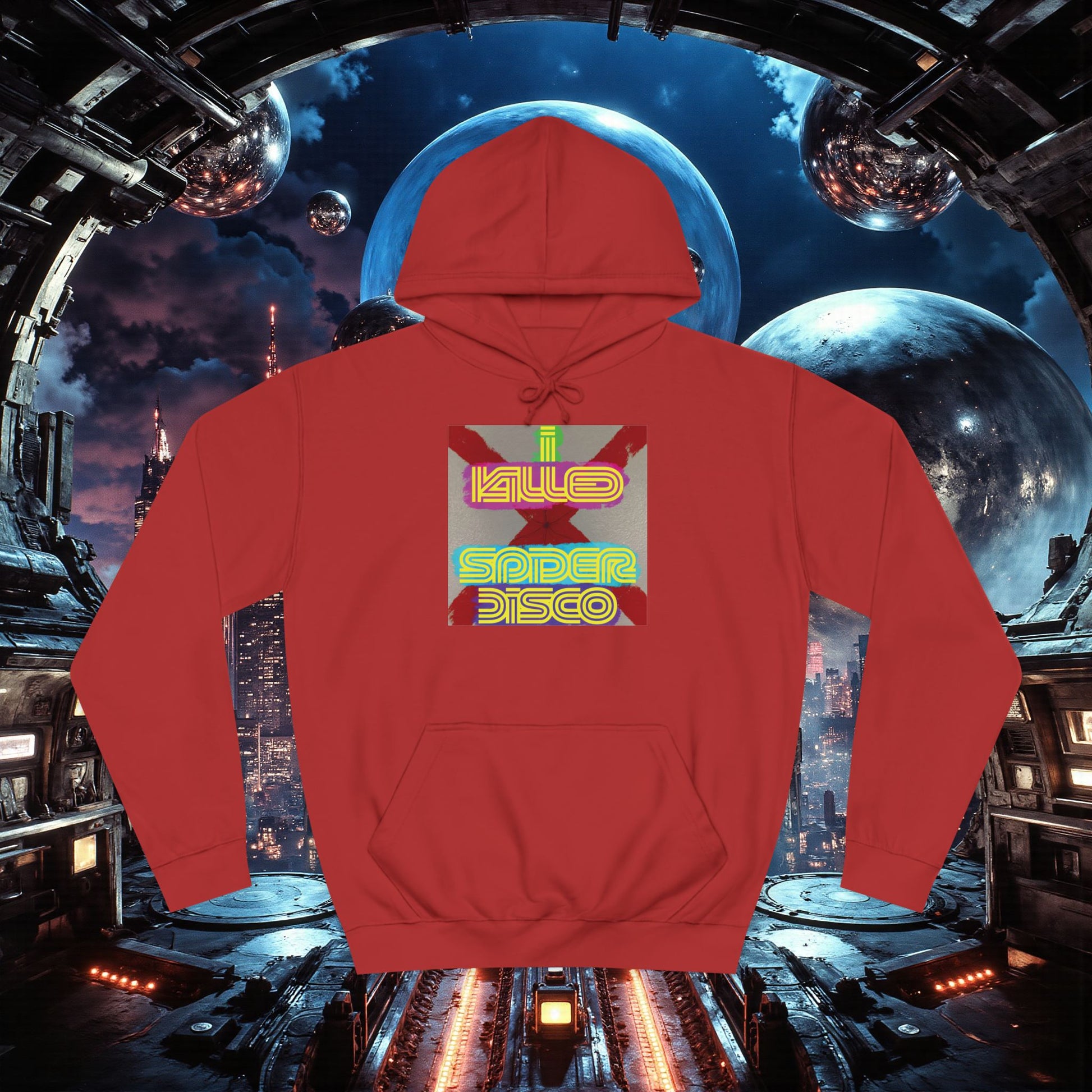 College Hoodie | I Killed Spider Disco