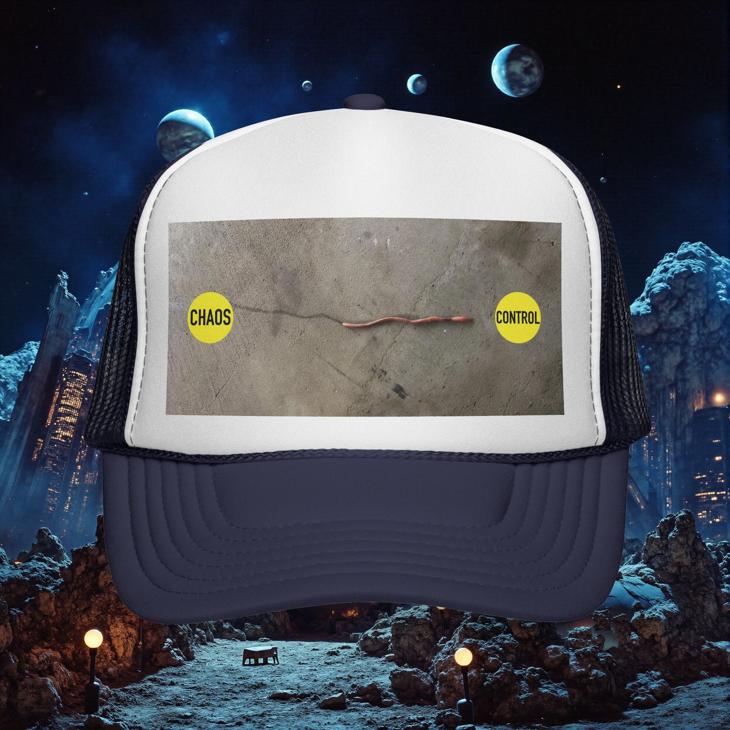 Trucker Hat | Control The Chaos Control The Worm