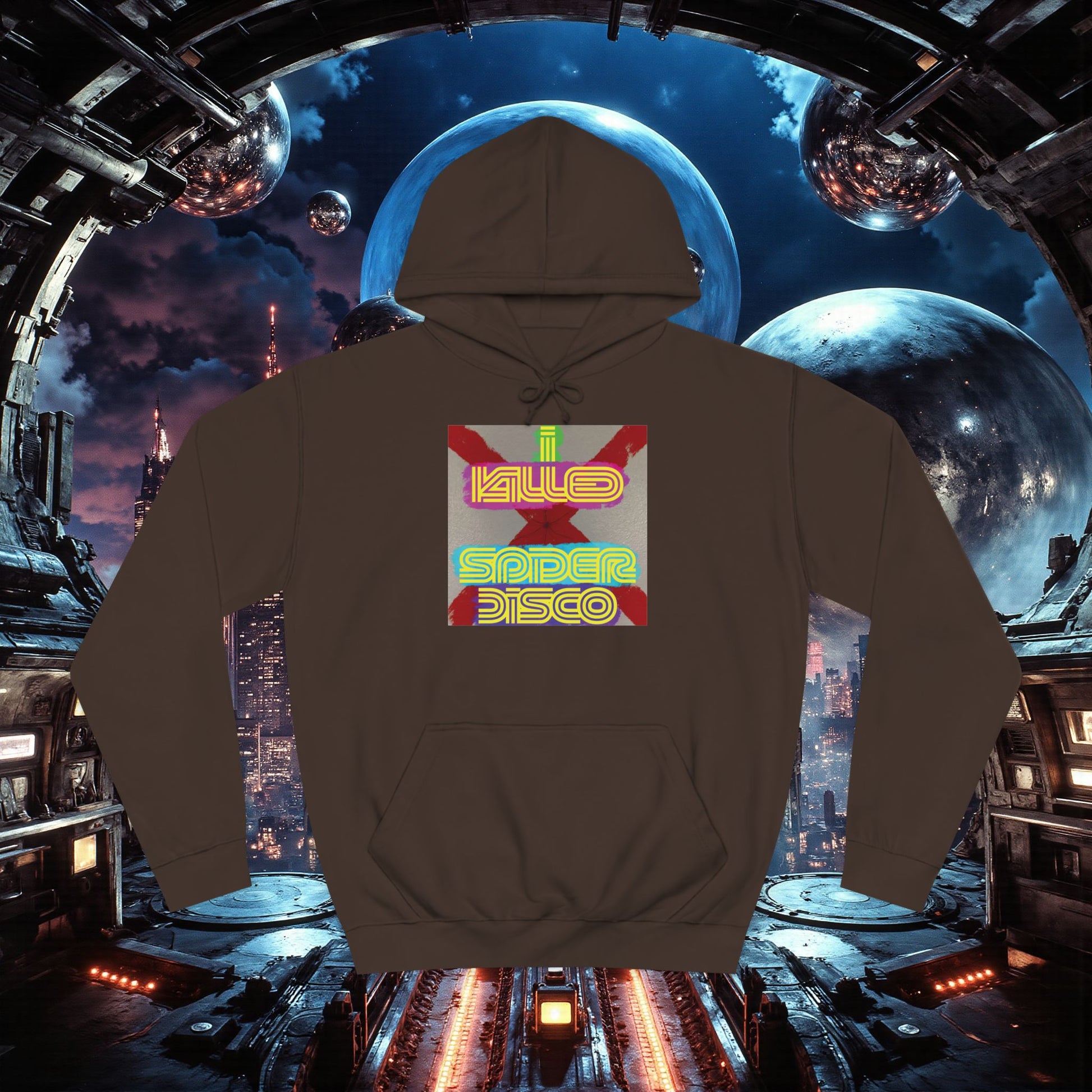 College Hoodie | I Killed Spider Disco