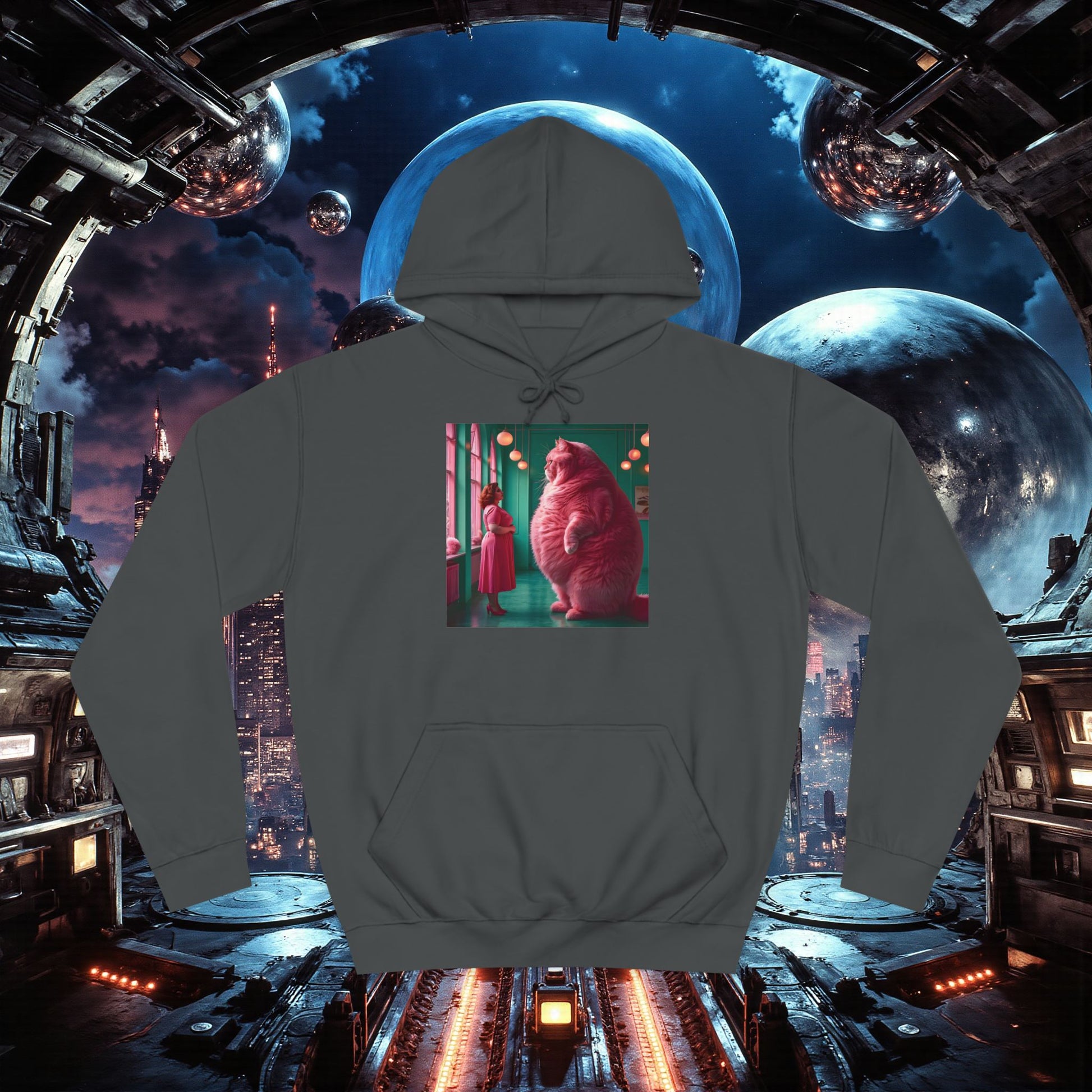 College Hoodie | Pink Pussy