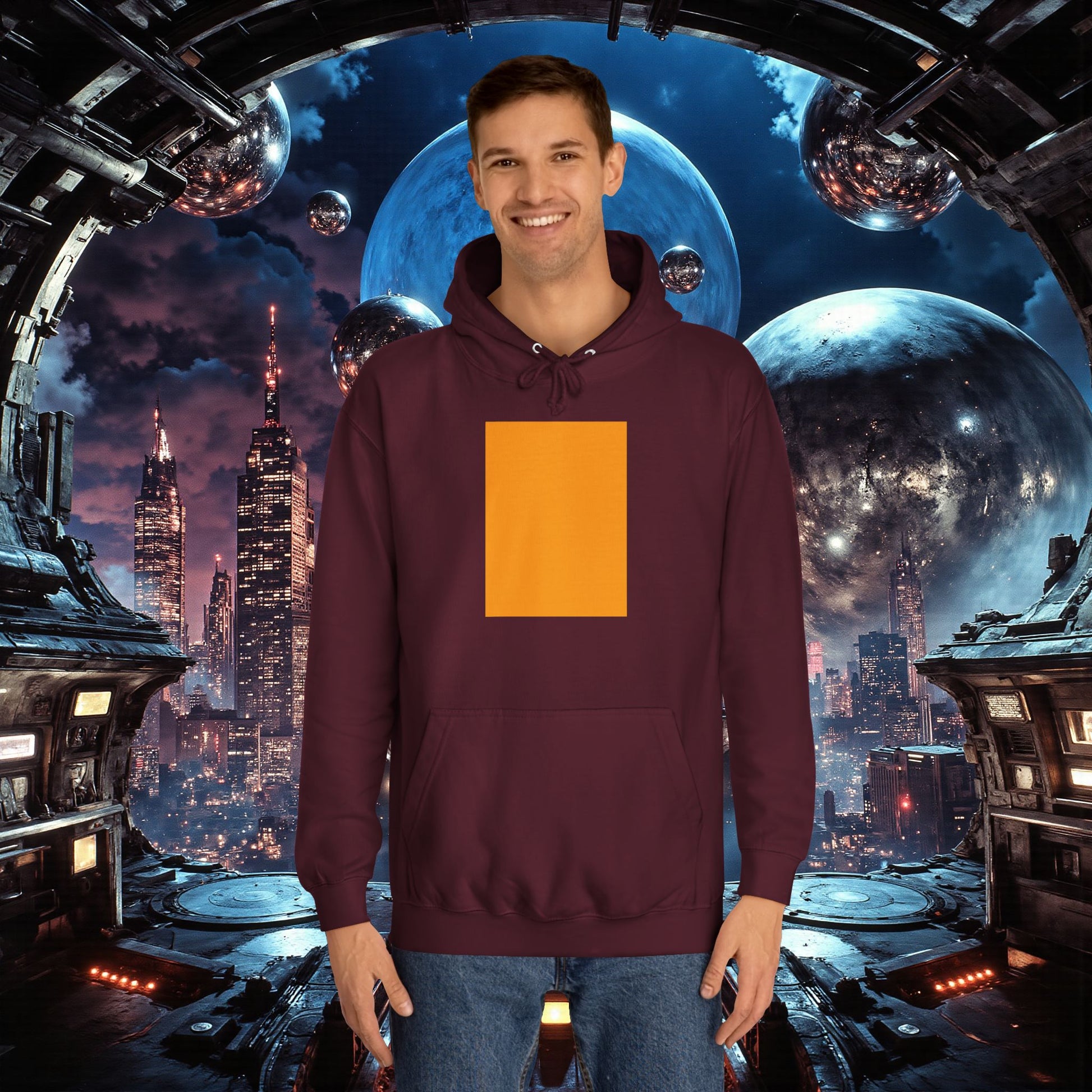 College Hoodie | Orange