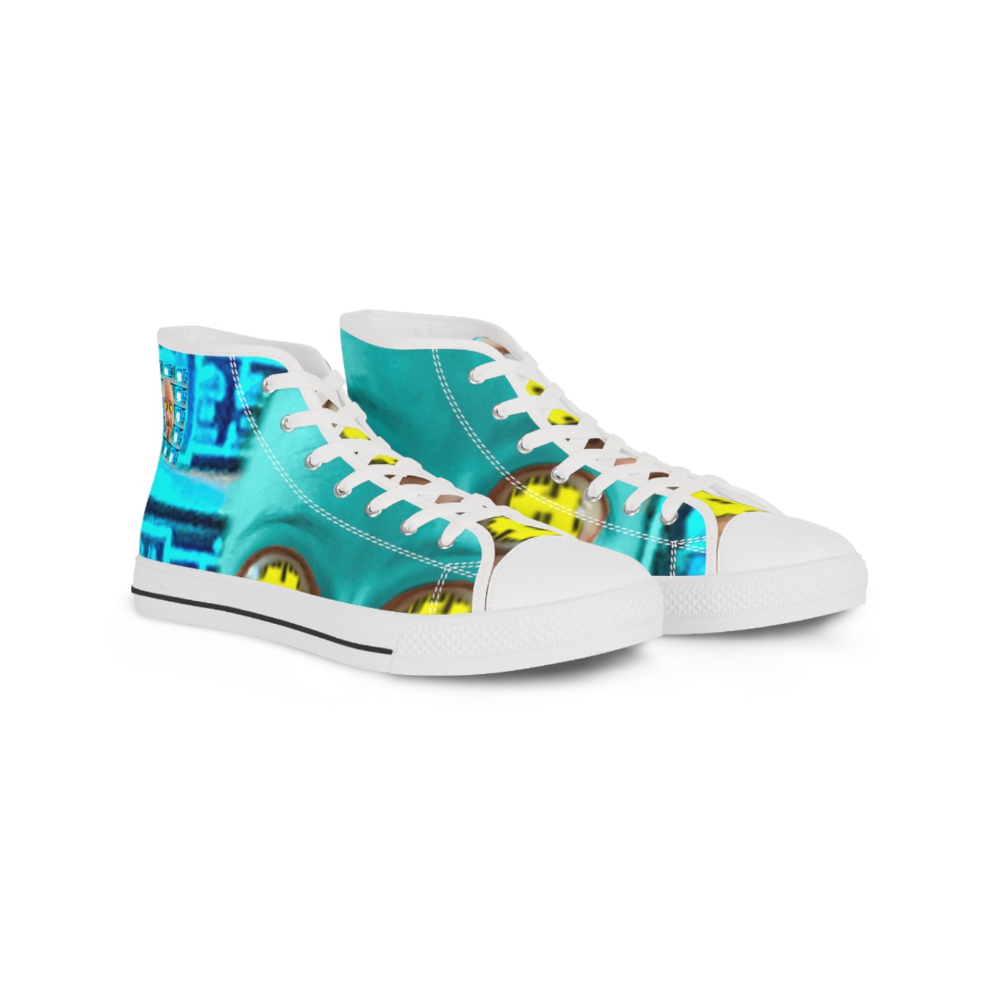 Limited Edition High Top Sneakers - Hashtag Eyes