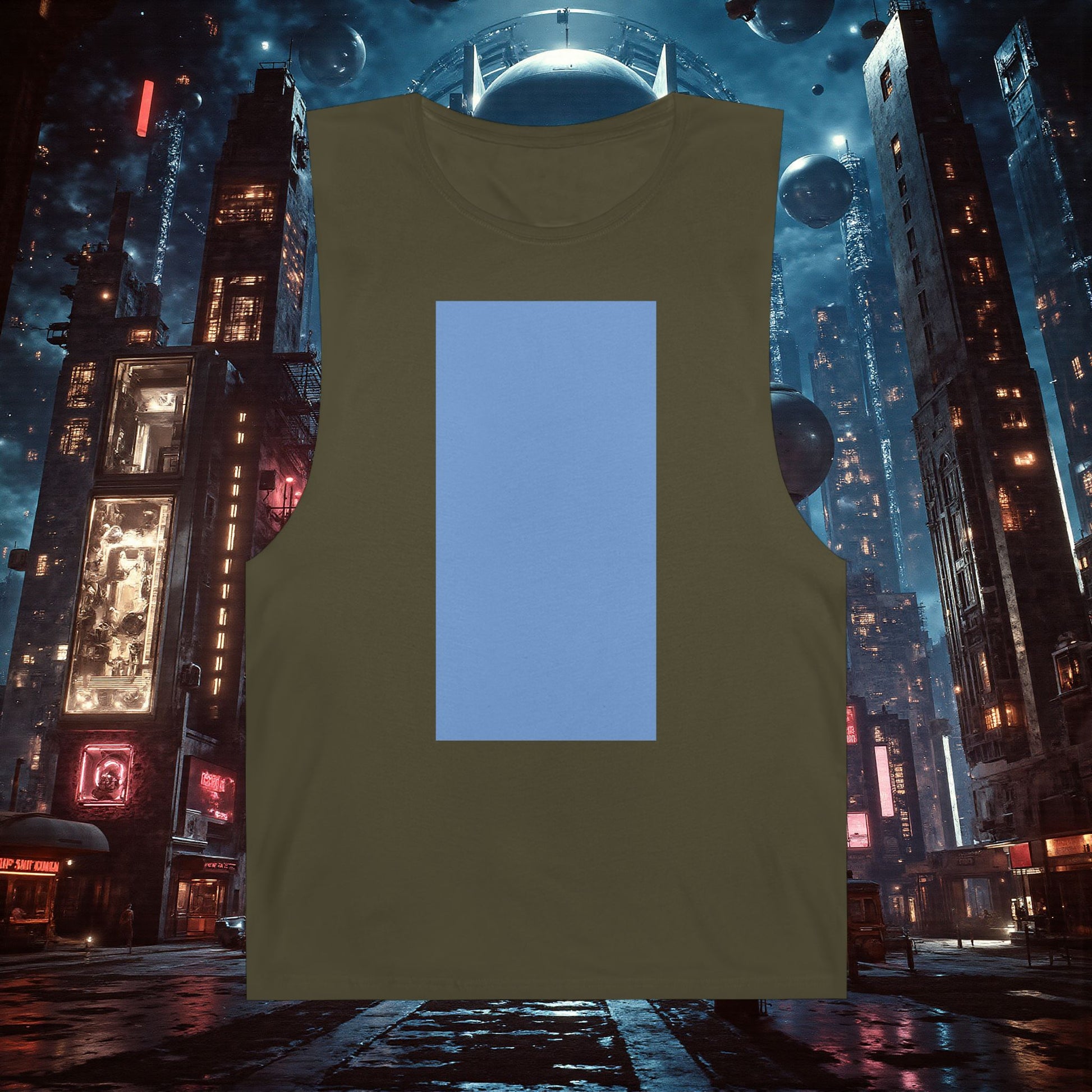 Muscle Tank | Blue
