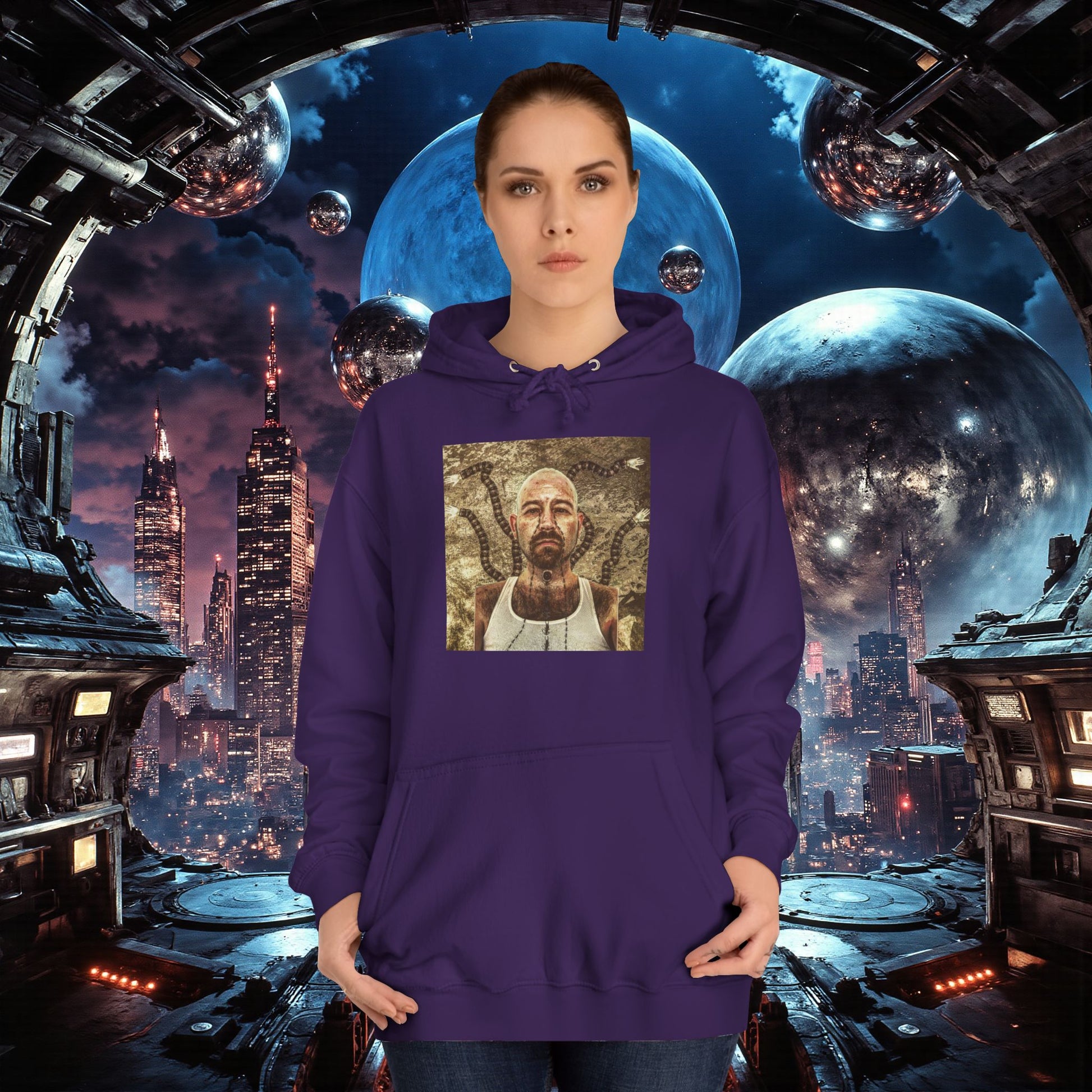 College Hoodie | The End | I Am Adrammelech