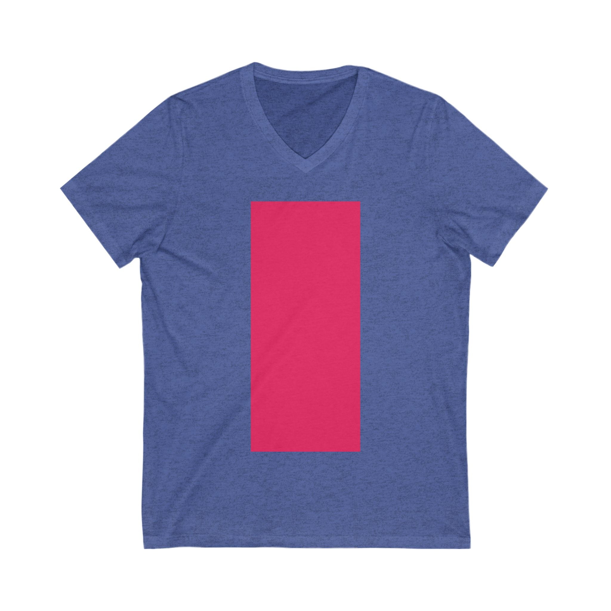 V-Neck T-Shirt | Pink