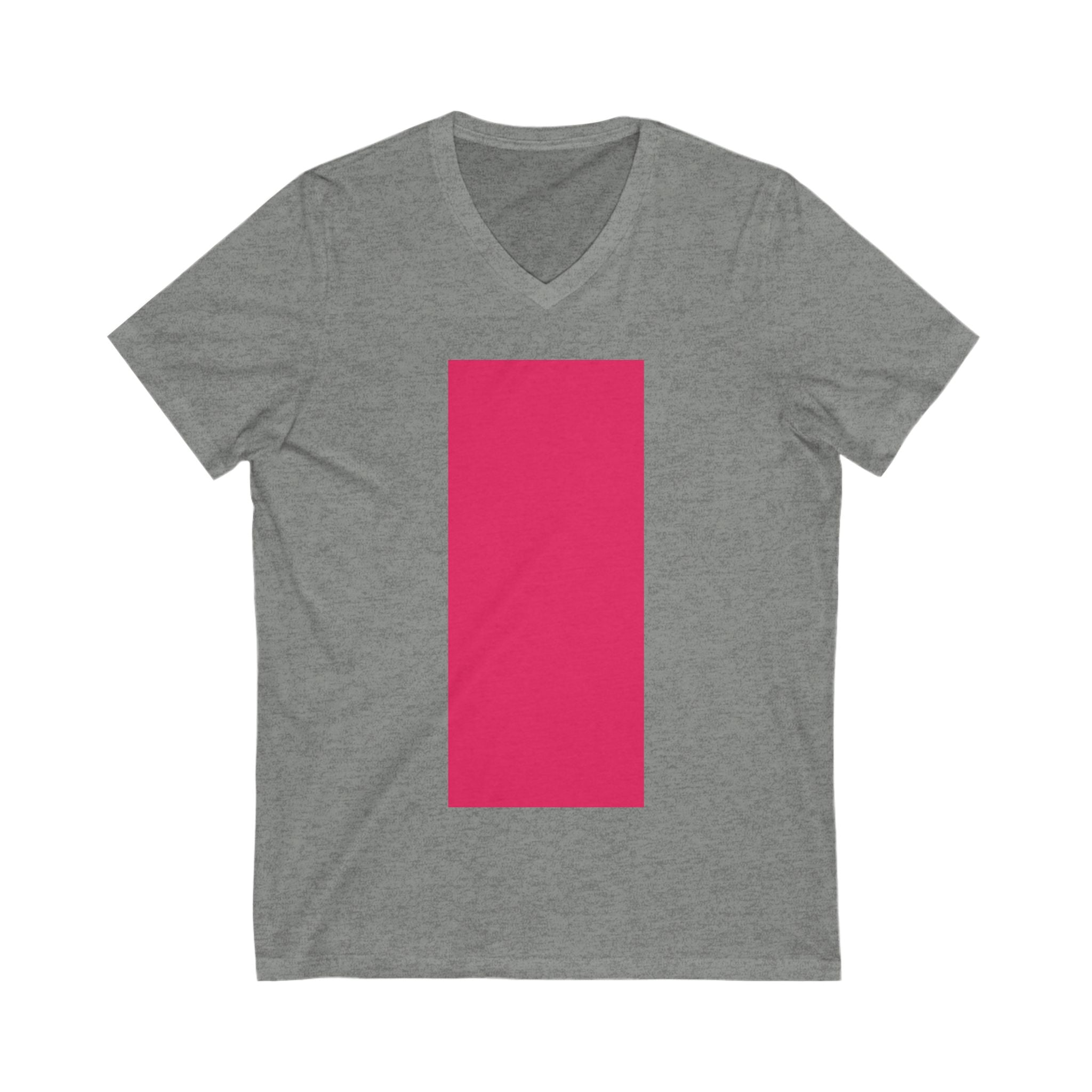 V-Neck T-Shirt | Pink
