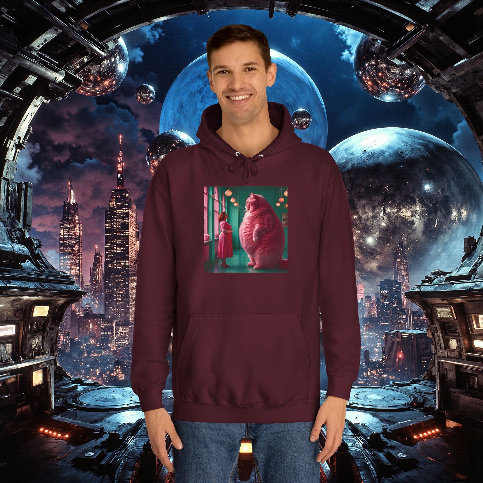 College Hoodie | Pink Pussy