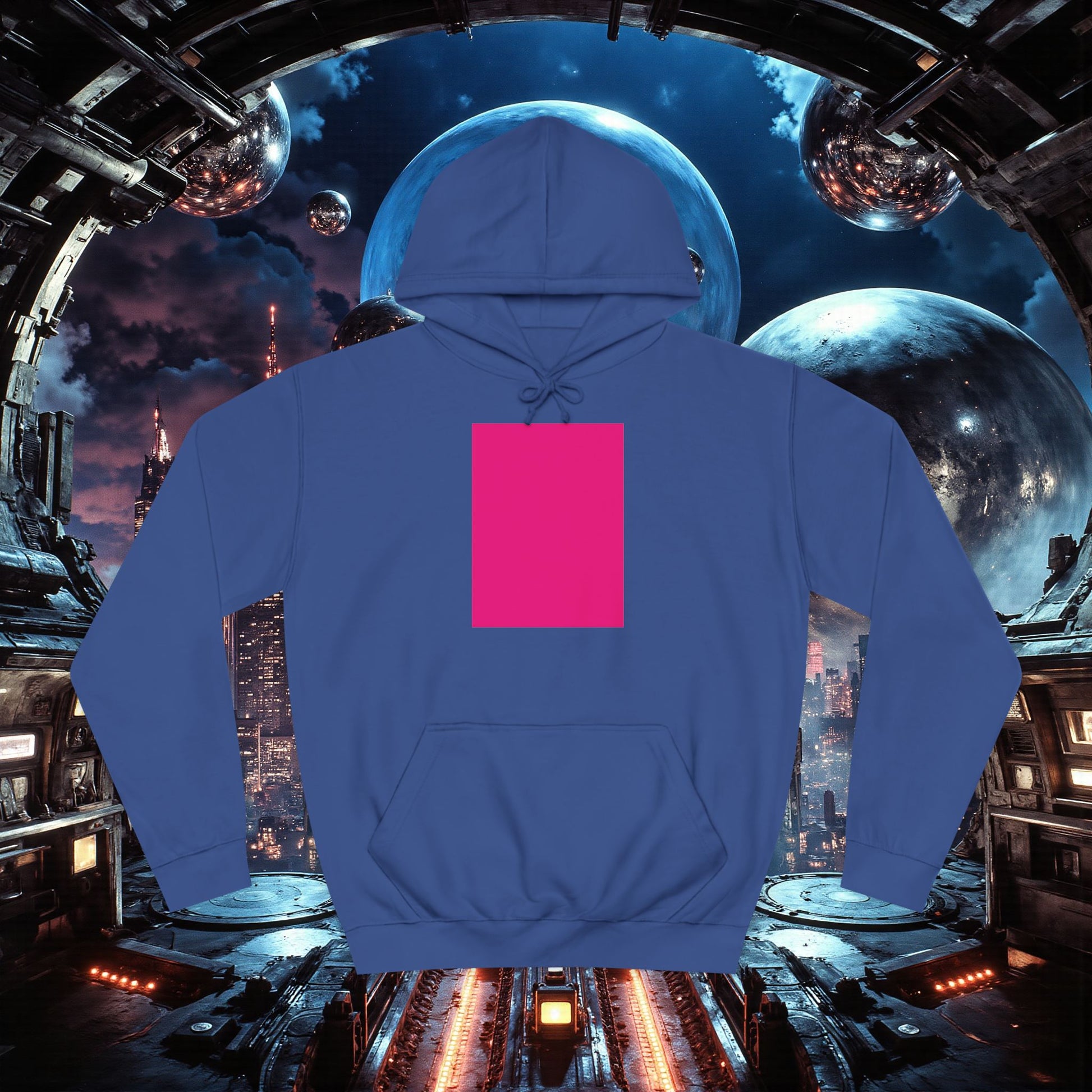 College Hoodie | Bright Pink