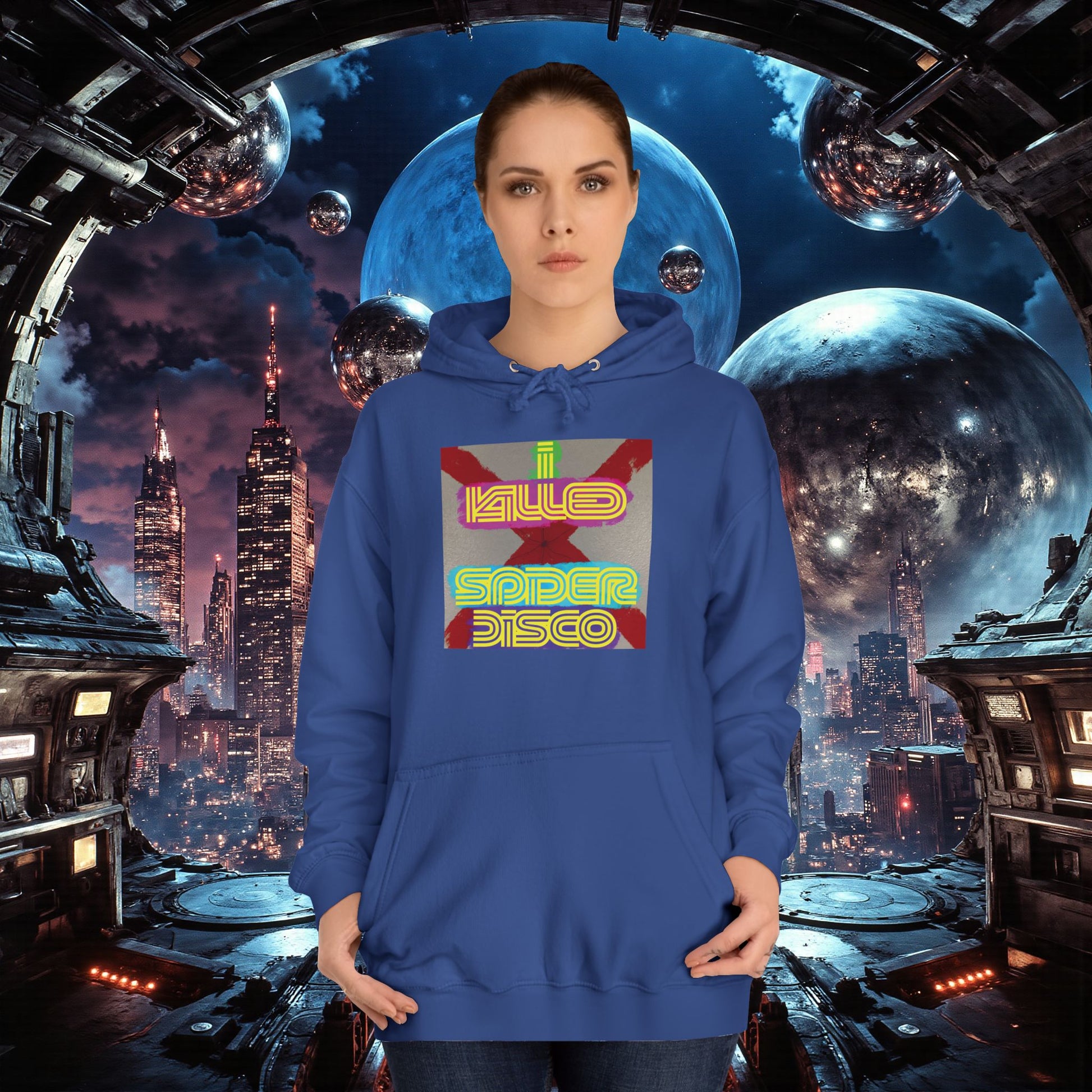 College Hoodie | I Killed Spider Disco