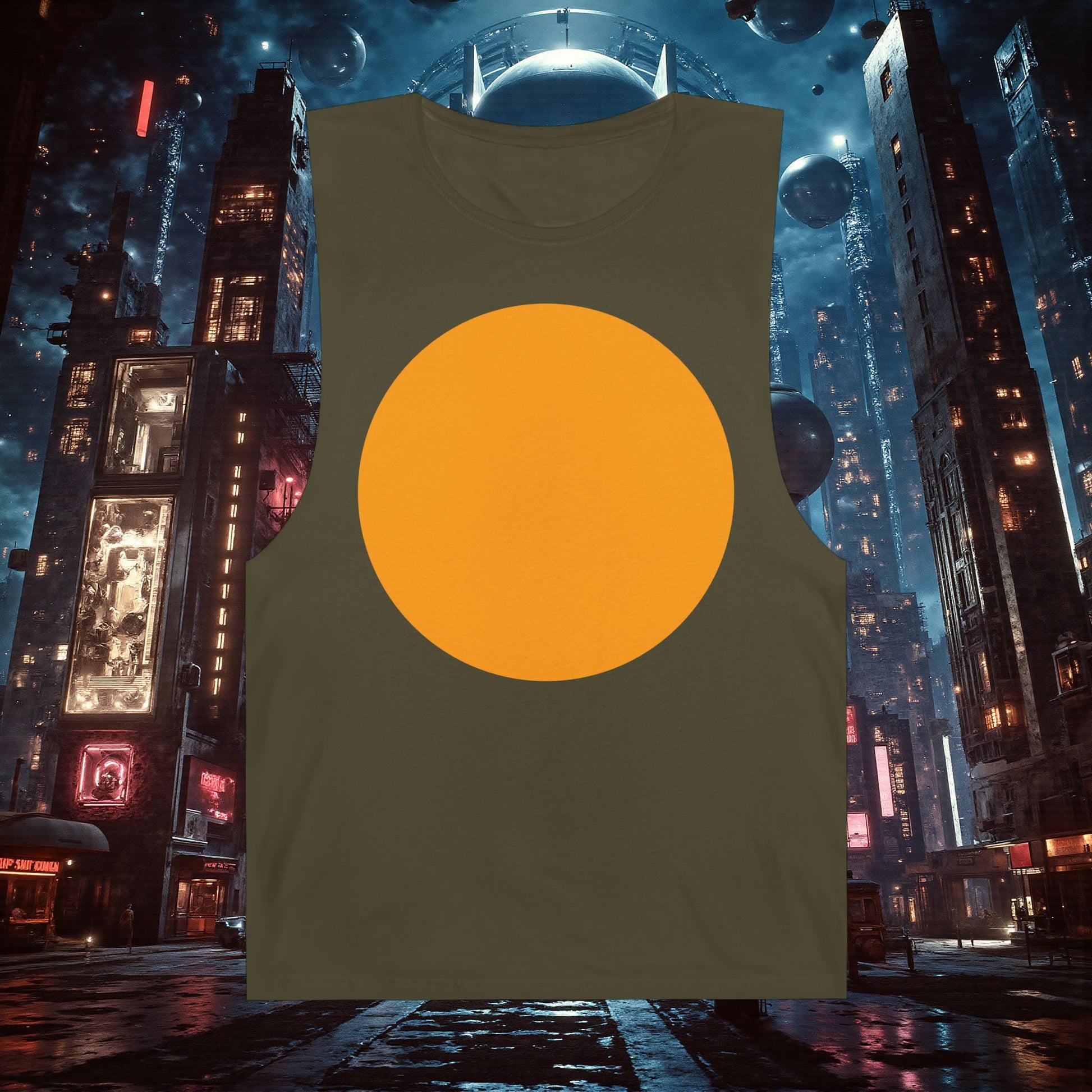 Muscle Tank | Orange