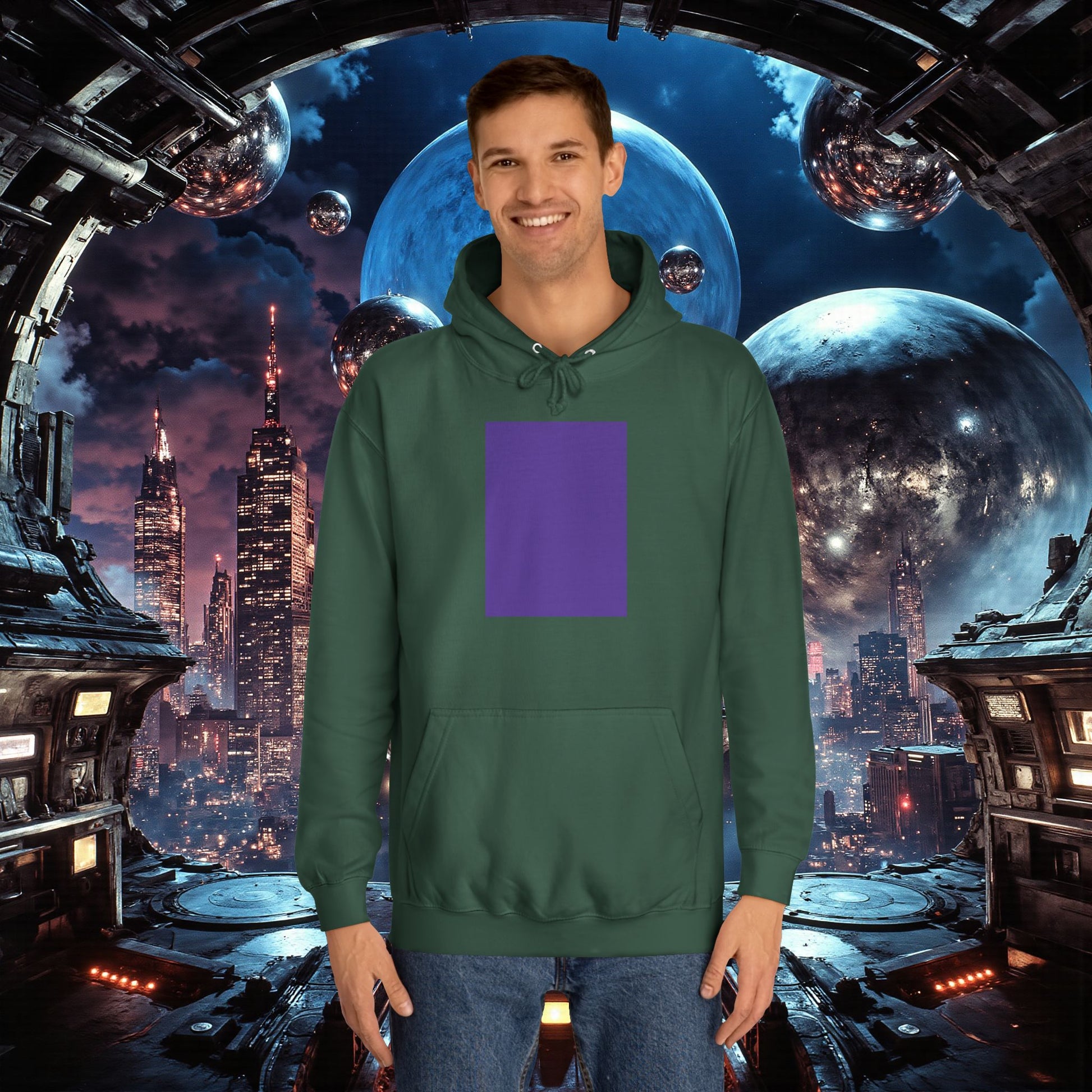 College Hoodie | Purple